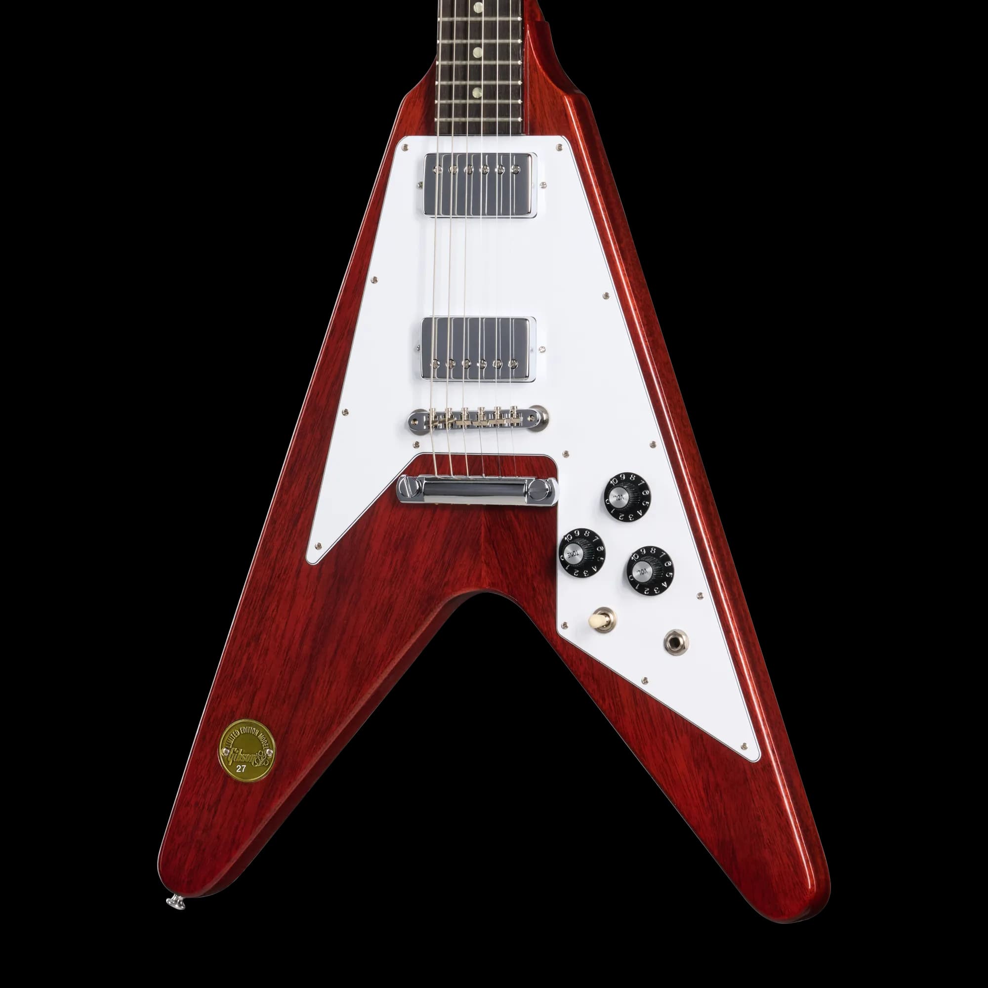 Gibson 1971 Flying V Medallion Reissue, VOS, Medallion Cherry