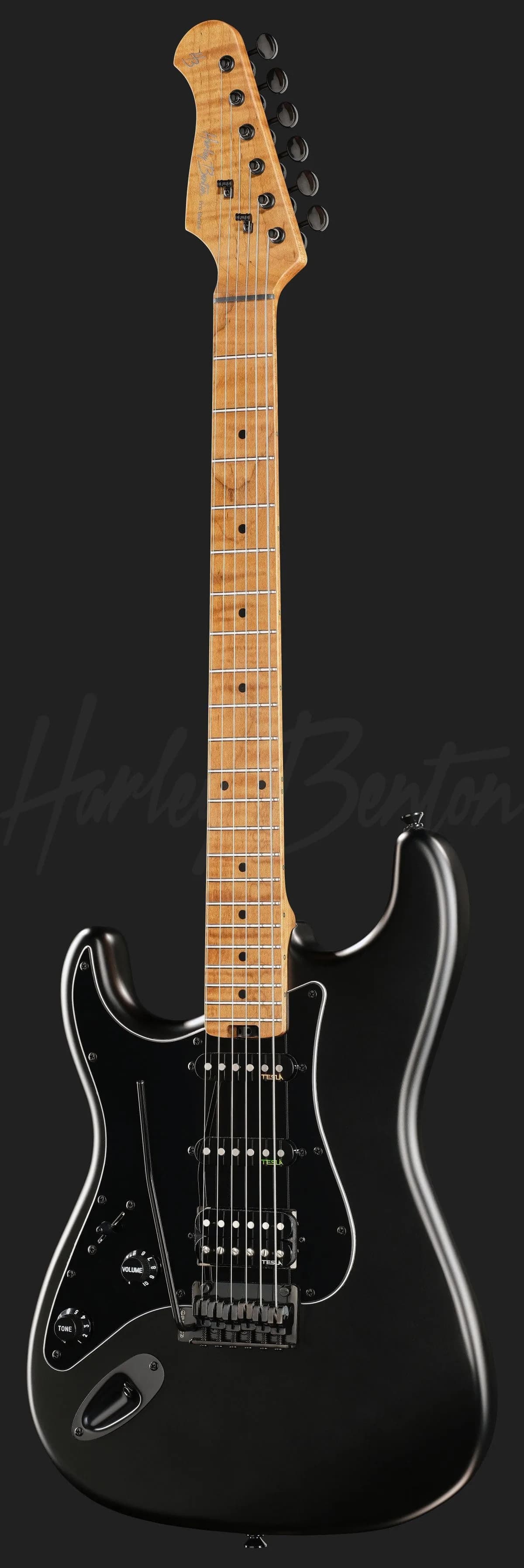 Harley Benton ST-Modern Plus MN HSS LH SBK — photo 2