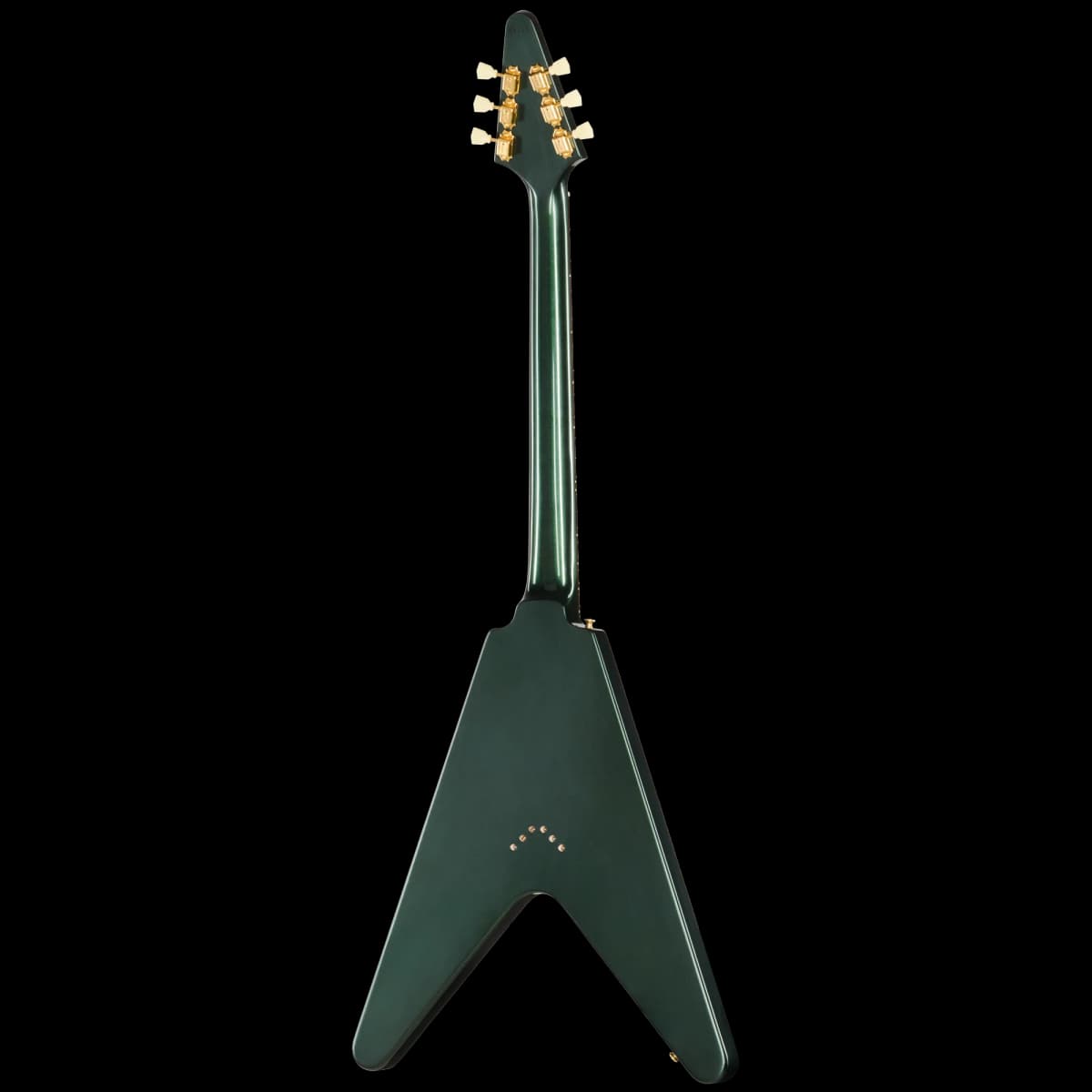 Gibson 1958 Mahogany Flying V Reissue, VOS, British Racing Green — photo 4