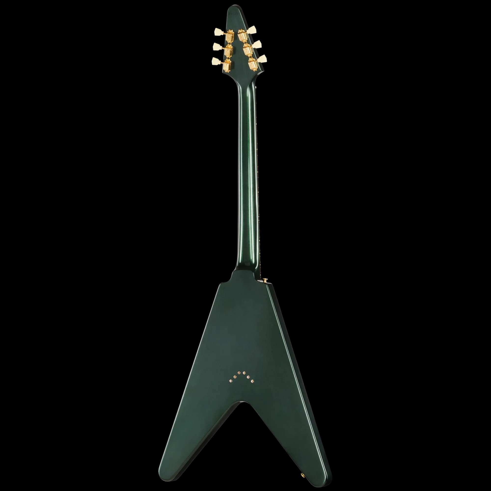 Gibson 1958 Mahogany Flying V Reissue, VOS, British Racing Green — photo 4