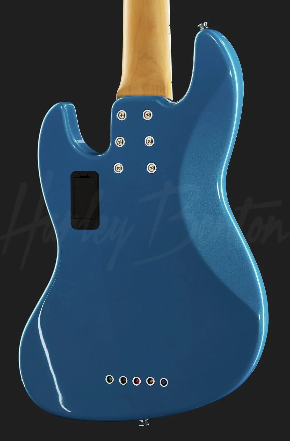 Harley Benton Enhanced MJ-5EB Lake Blue — photo 5