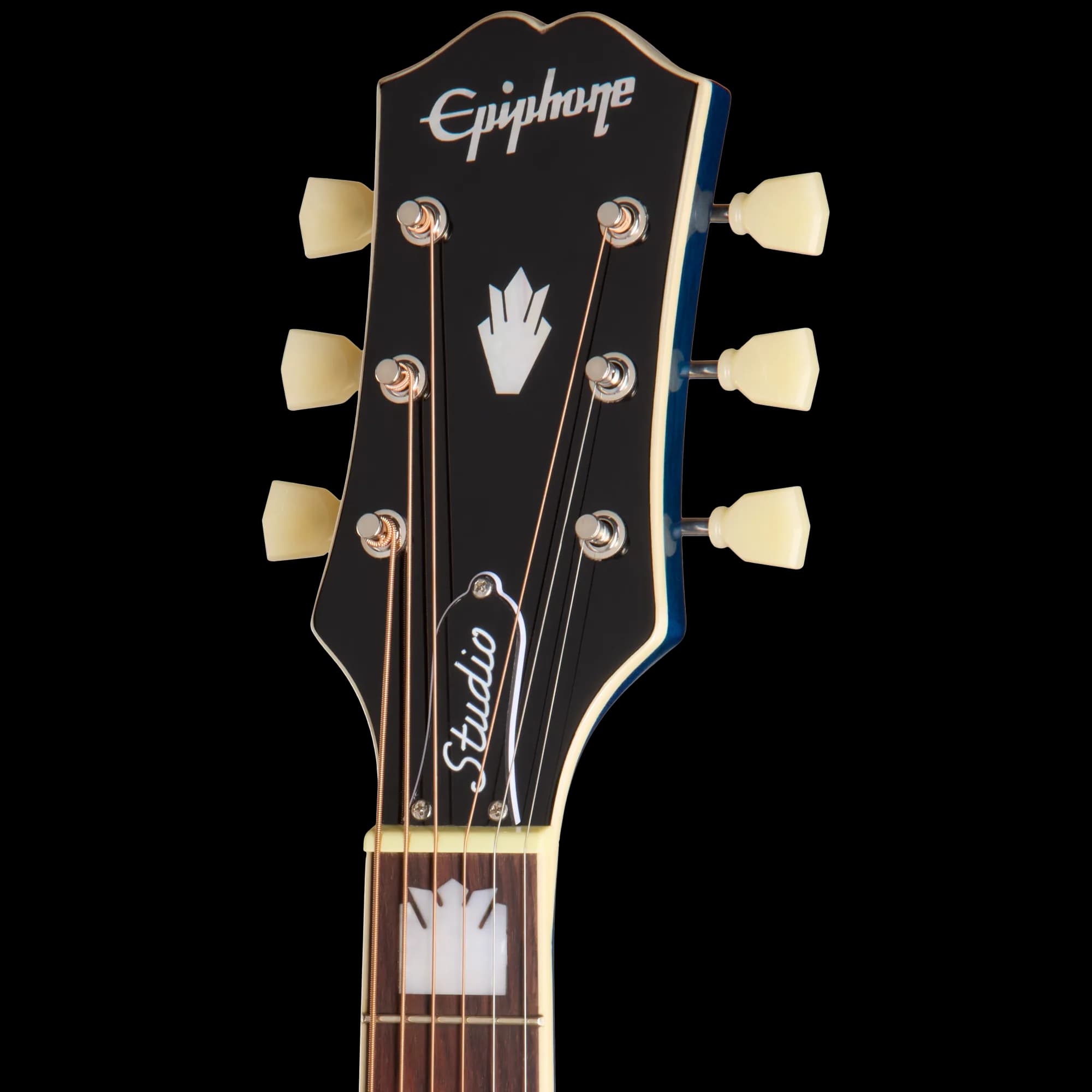 Epiphone J-200 Studio EC, Blueberry Burst, Exclusive — photo 4