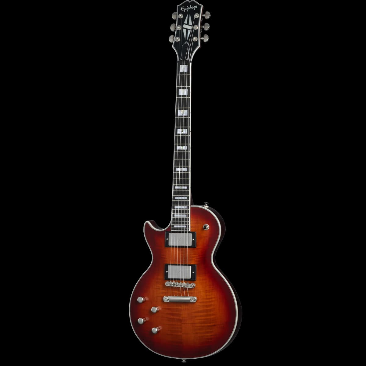 Epiphone Les Paul Prophecy, Left-Handed, Aged Bengal Tiger Burst, Exclusive — photo 3