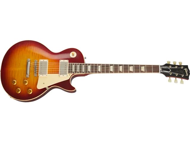 Gibson 60th Anniversary 1960 Les Paul Standard V1 VOS, Deep Cherry Sunburst, V1 Deep Cherry Sunburst — photo 7