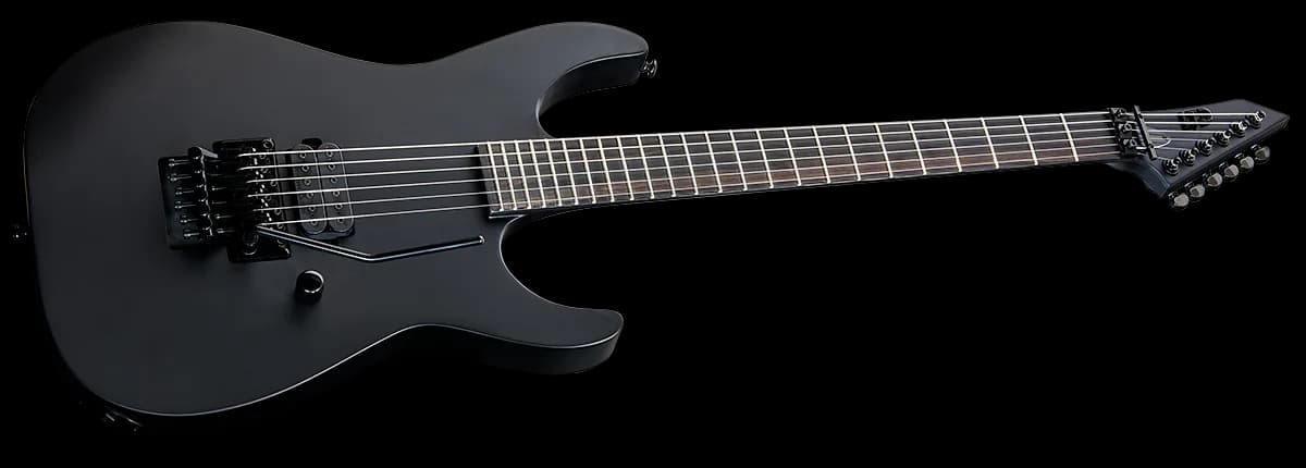 ESP M Black Metal BLACK SATIN — photo 3