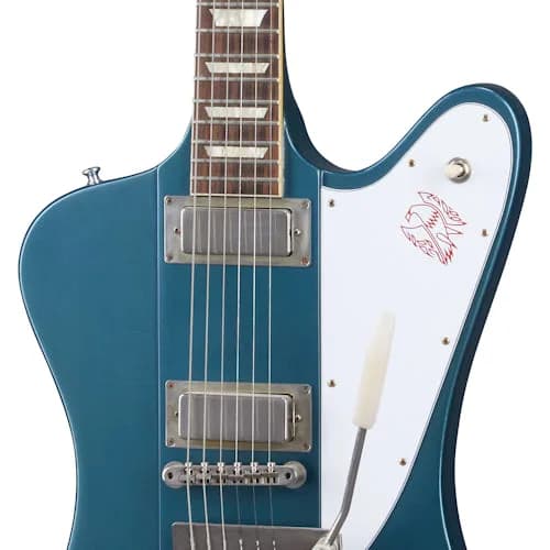 Gibson 1963 Firebird V with Maestro Vibrola, Ultra Light Aged, Pelham Blue — photo 8