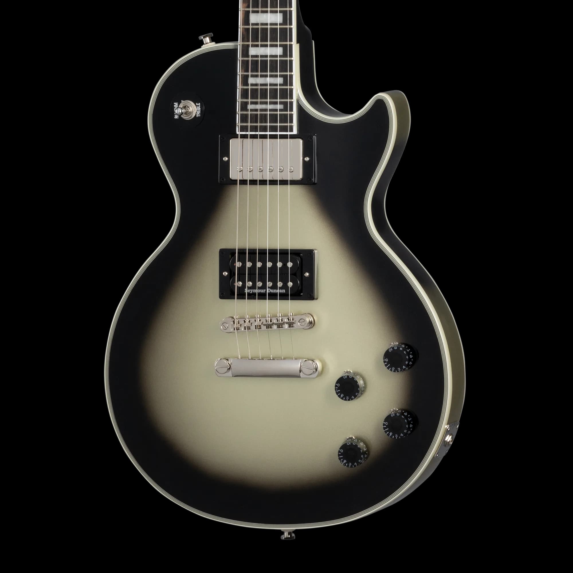 Epiphone Adam Jones Les Paul Custom Art Collection: Ernst Fuchs’ “ANTI-LAOKOON 1965”, Antique Silverburst — photo 2