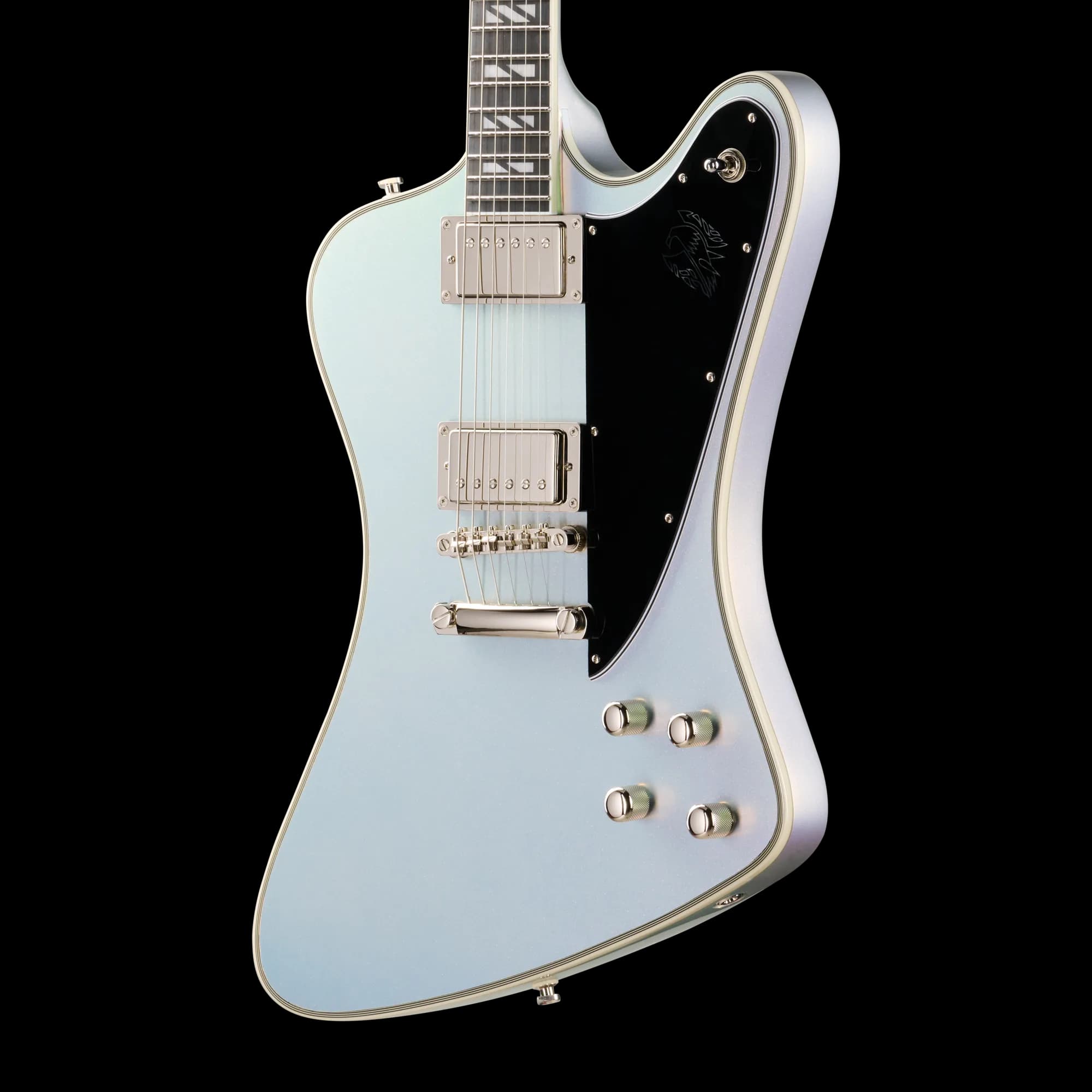 Epiphone Futura Firebird Custom, Quicksilver Shift — photo 7