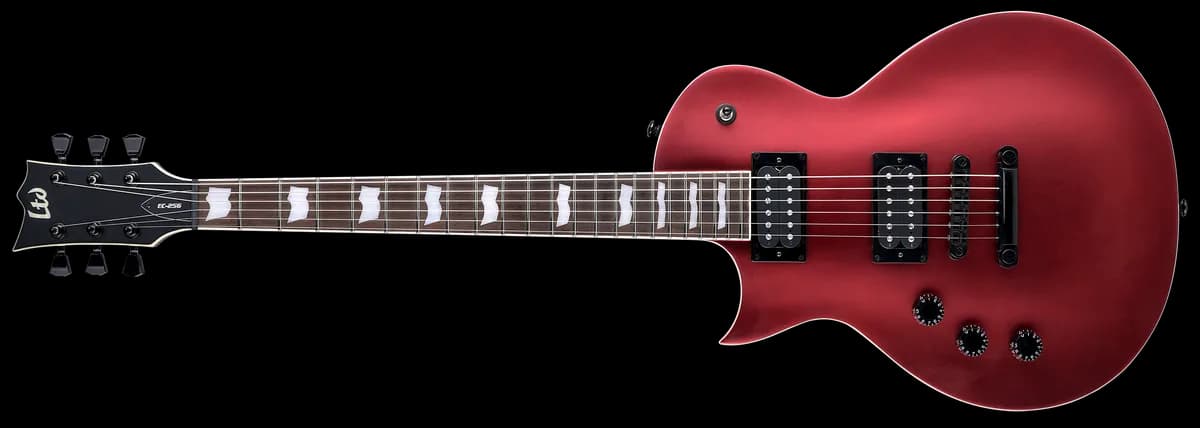 ESP EC-256 Lh Candy Apple Red Satin