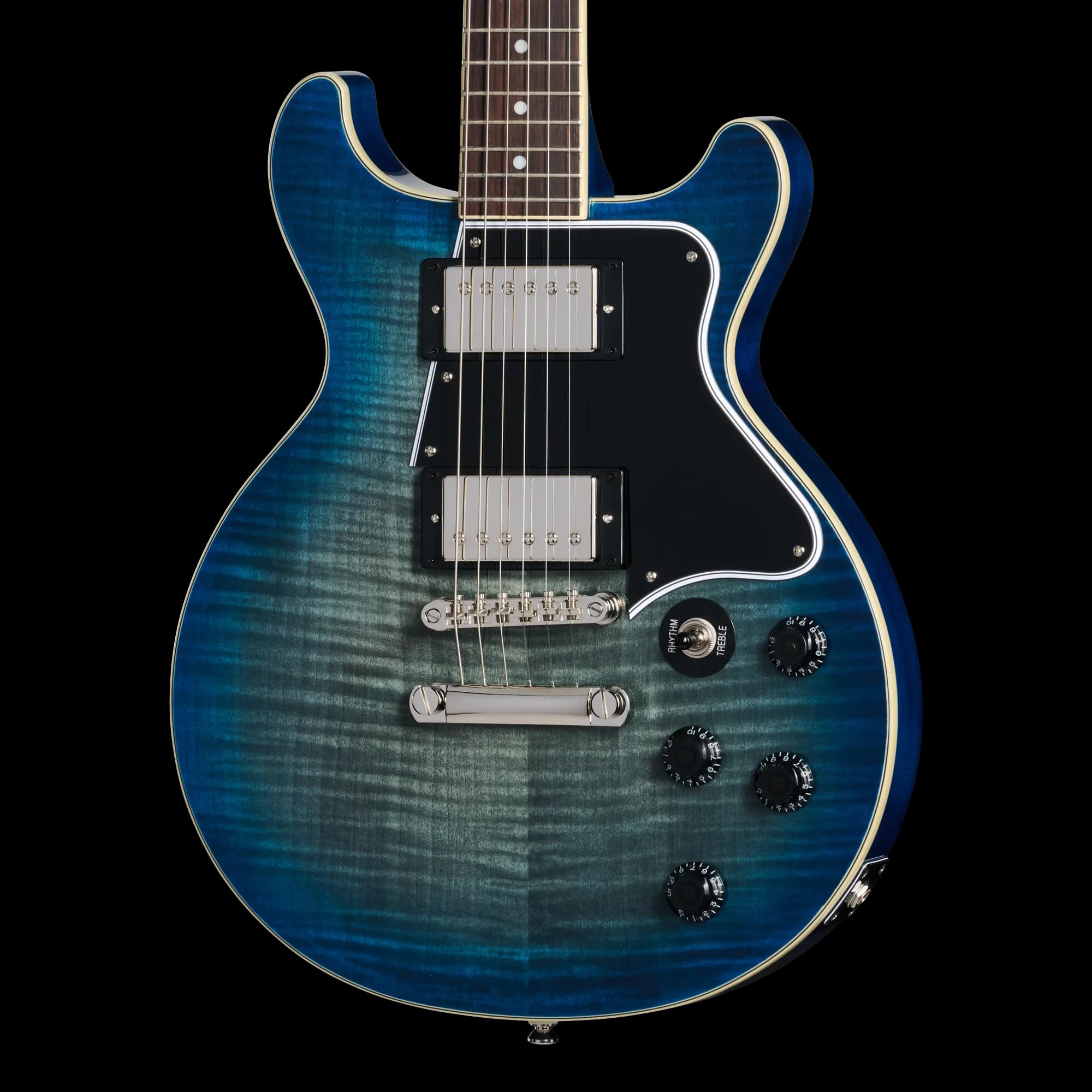 Epiphone Les Paul Special Double Cut Figured, Ocean Water
