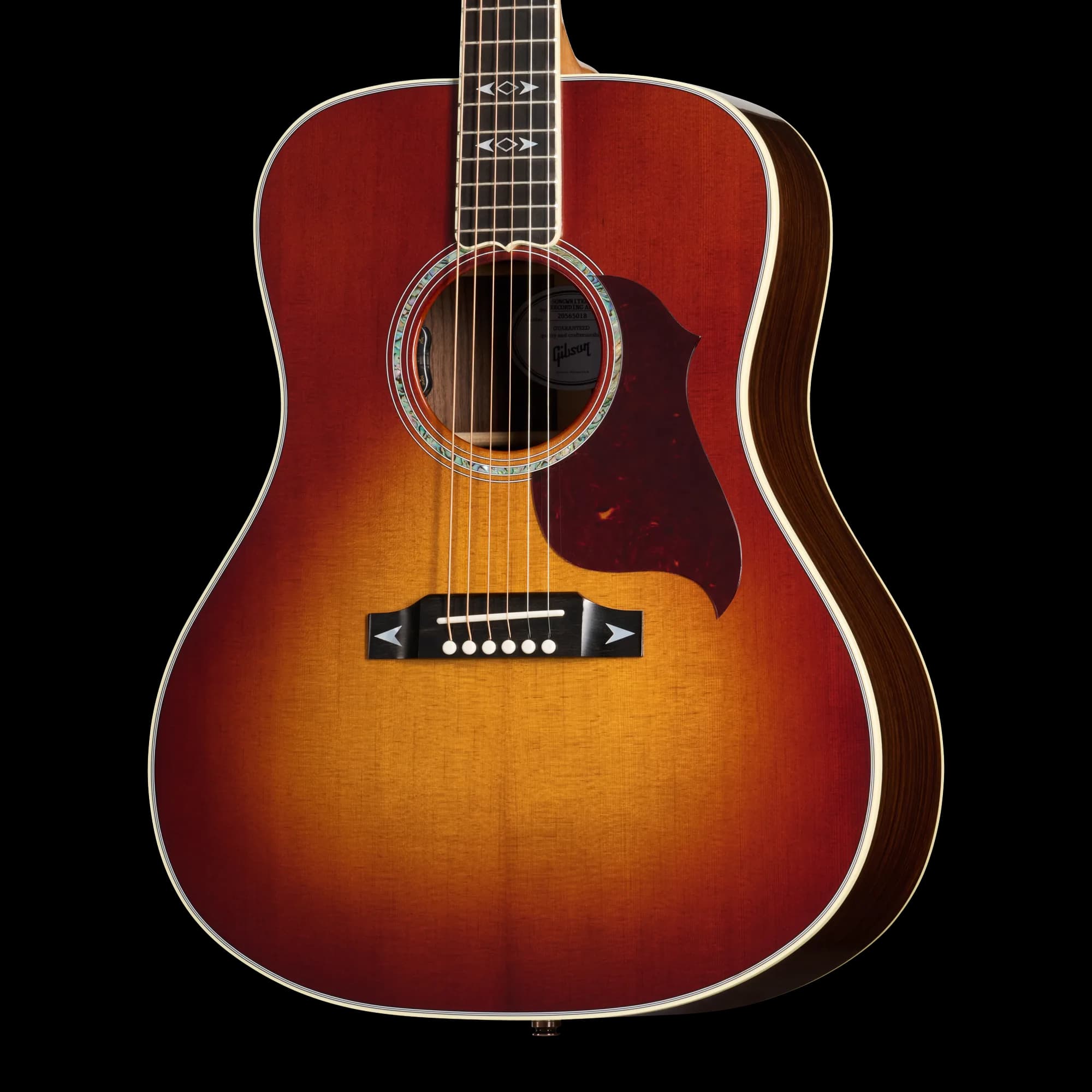 Gibson Songwriter Recording Artist, Left-Handed, Rosewood Burst