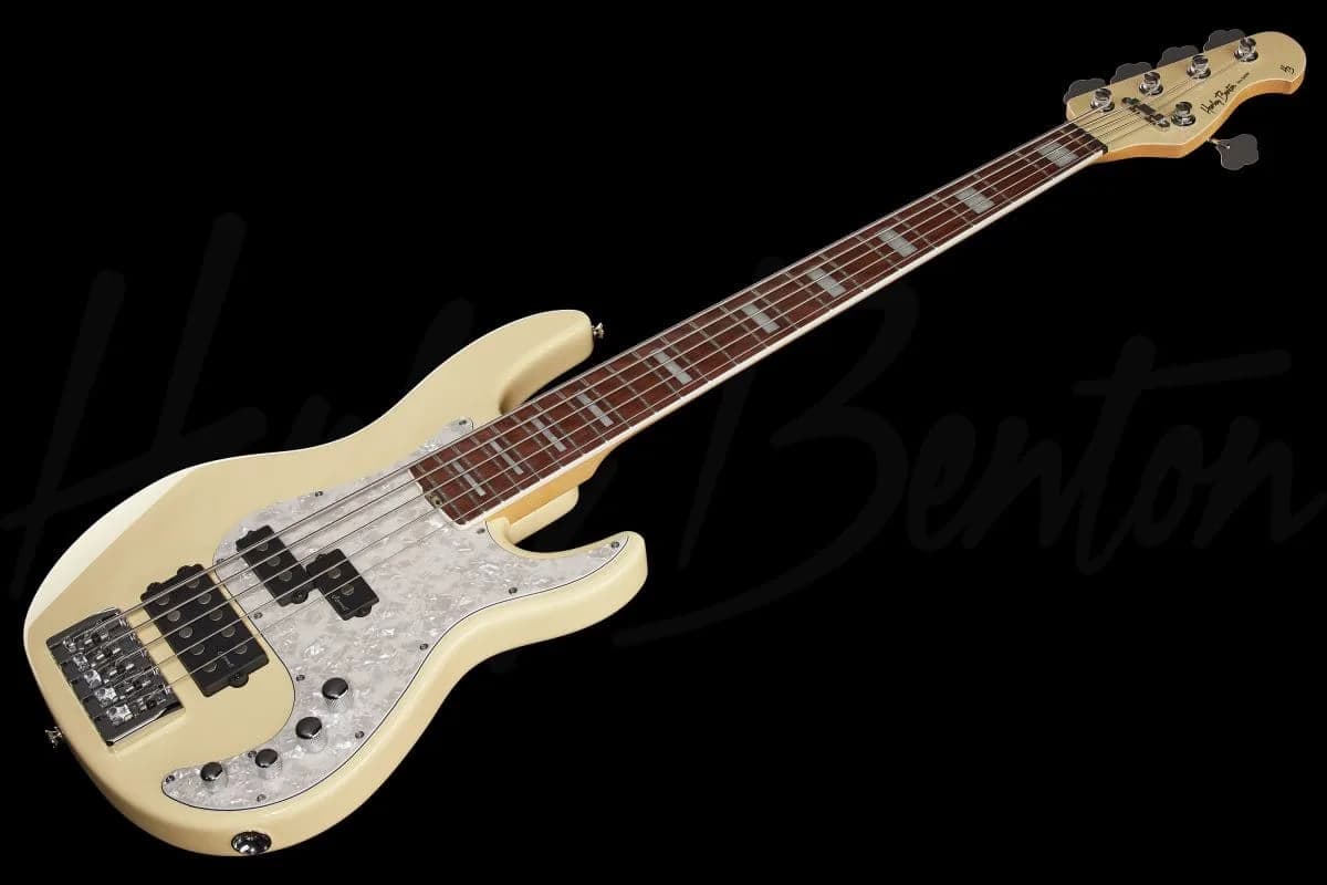 Harley Benton Enhanced MP-5EB Crème — photo 5