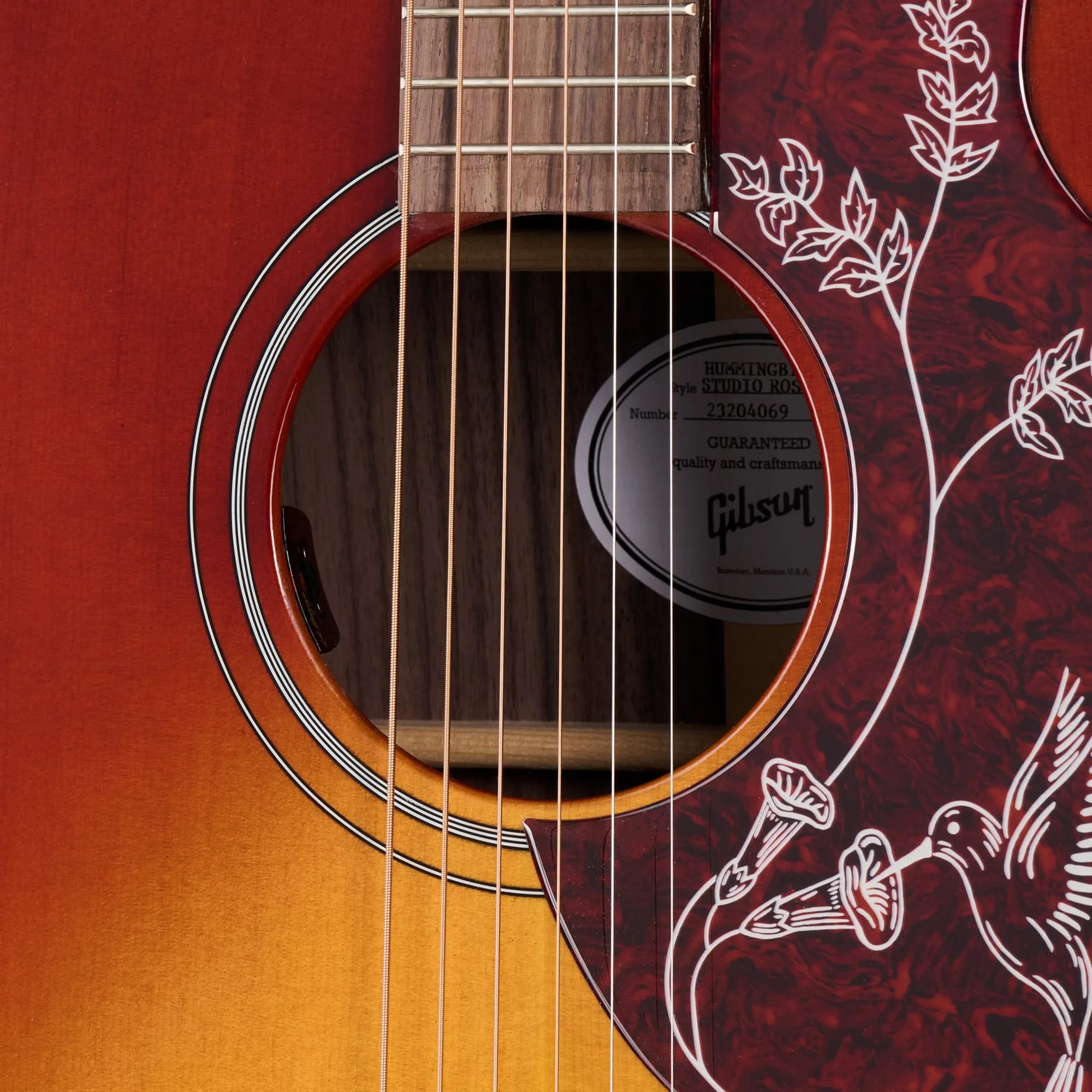 Gibson Hummingbird Studio Rosewood, Rosewood Burst — photo 3