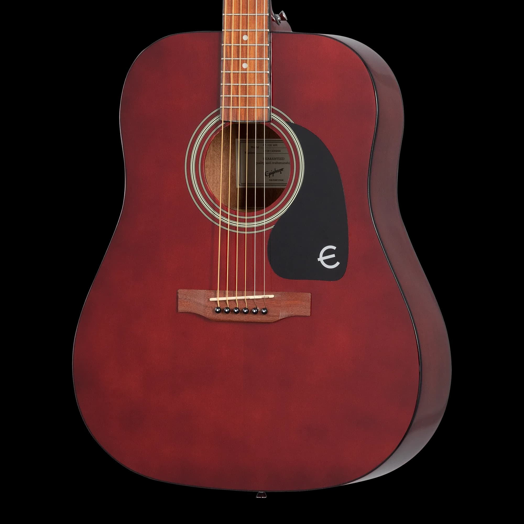 Epiphone FT-100, Wine Red