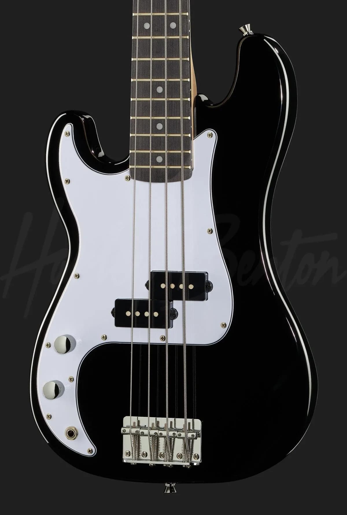 Harley Benton PB-Shorty LH BK — photo 4