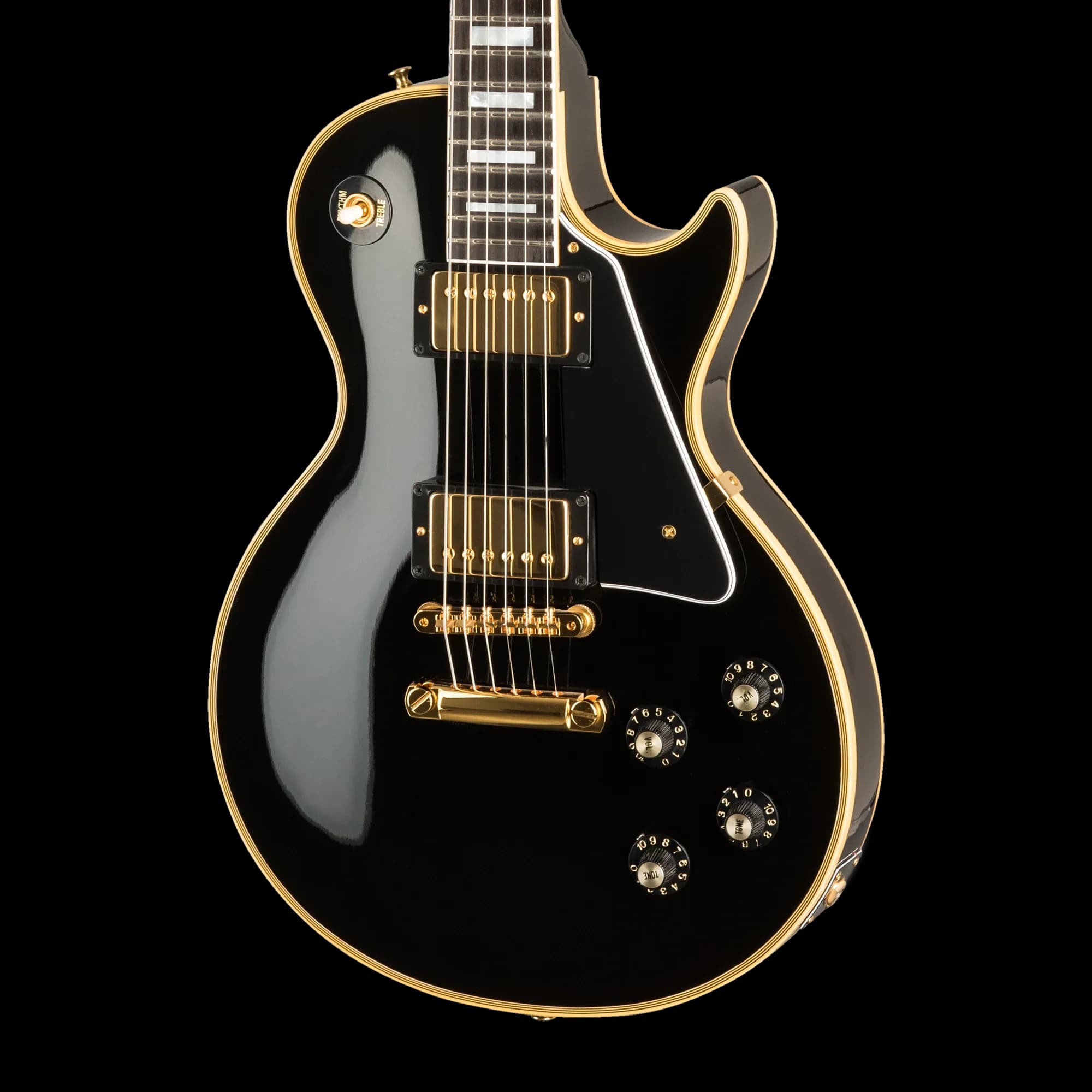 Gibson 1968 Les Paul Custom Reissue, Gloss, Ebony