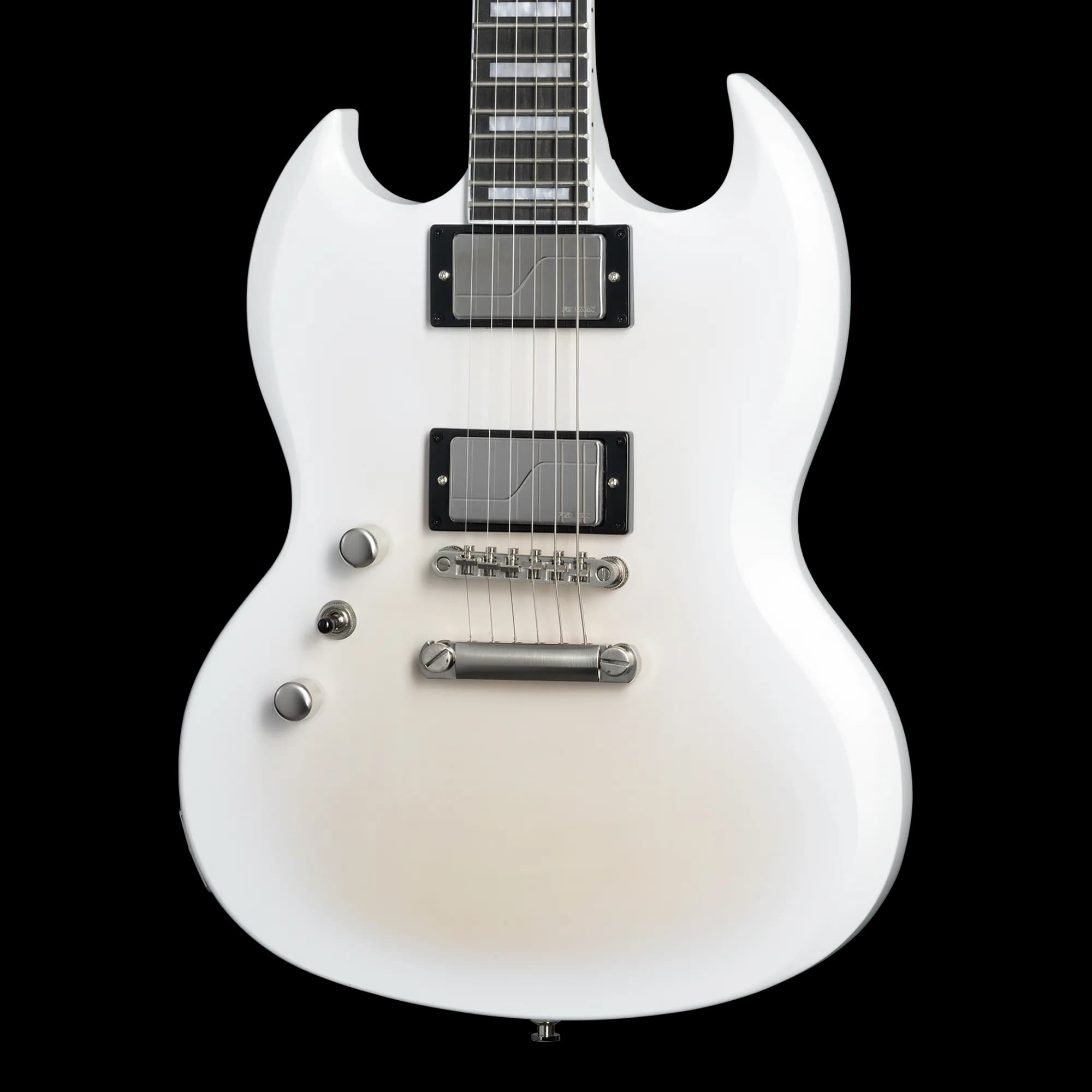 Epiphone SG Prophecy, Left-Handed, Aged White Tiger Burst, Exclusive