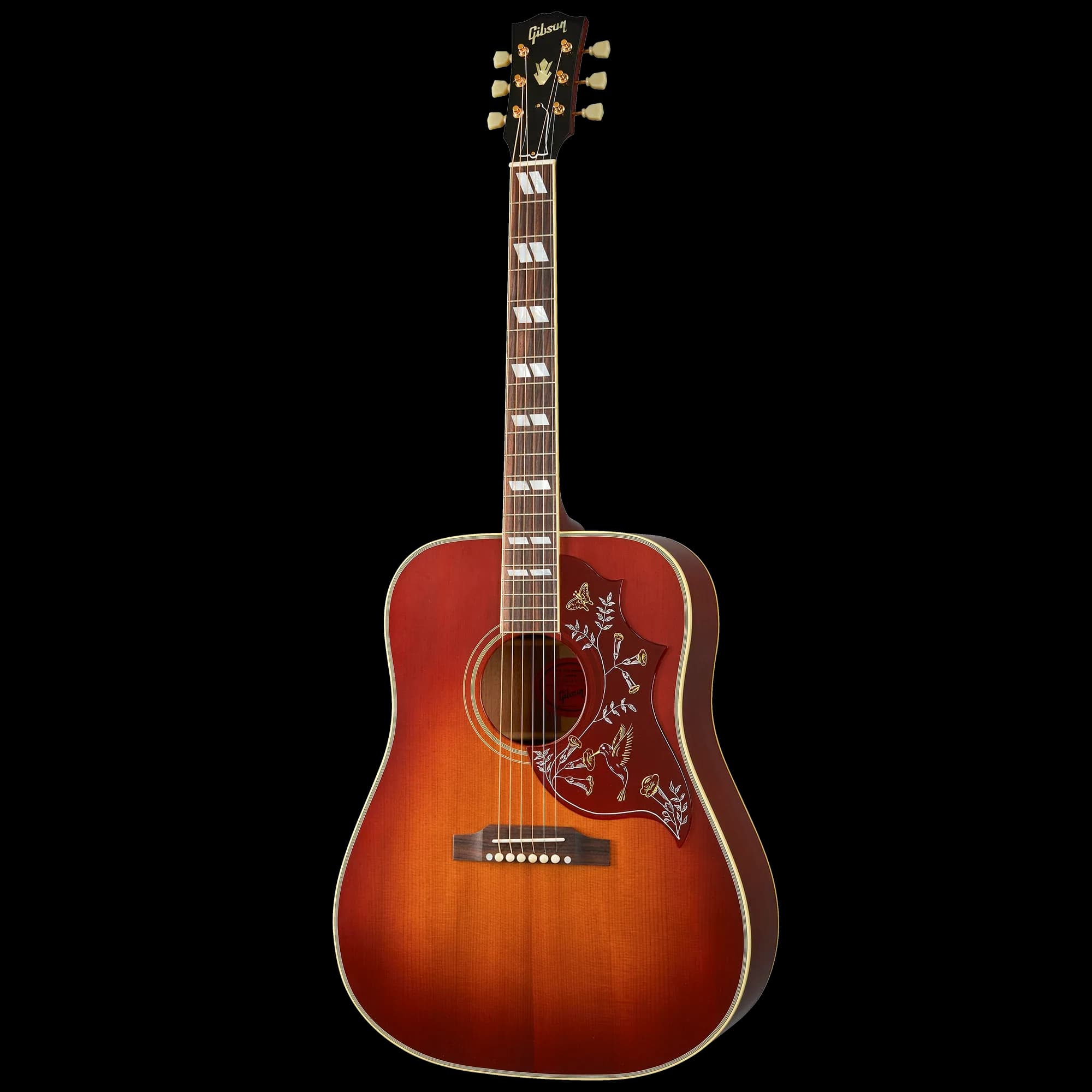 Gibson 1960 Hummingbird Reissue, Heritage Cherry Sunburst — photo 2