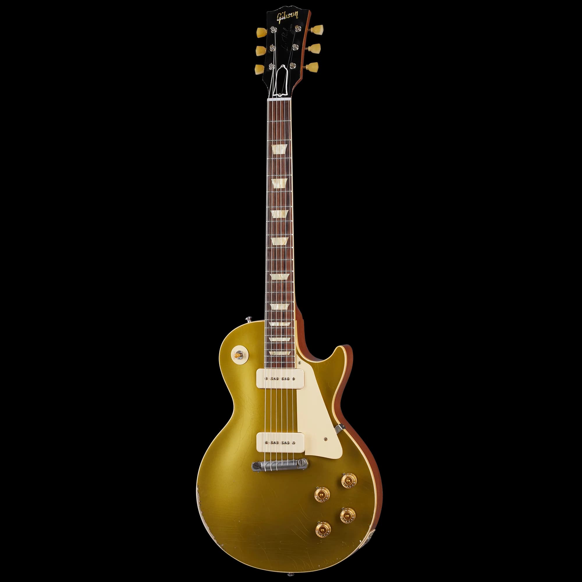 Gibson 1954 Les Paul Goldtop Reissue, Heavy Aged, Double Gold — photo 3