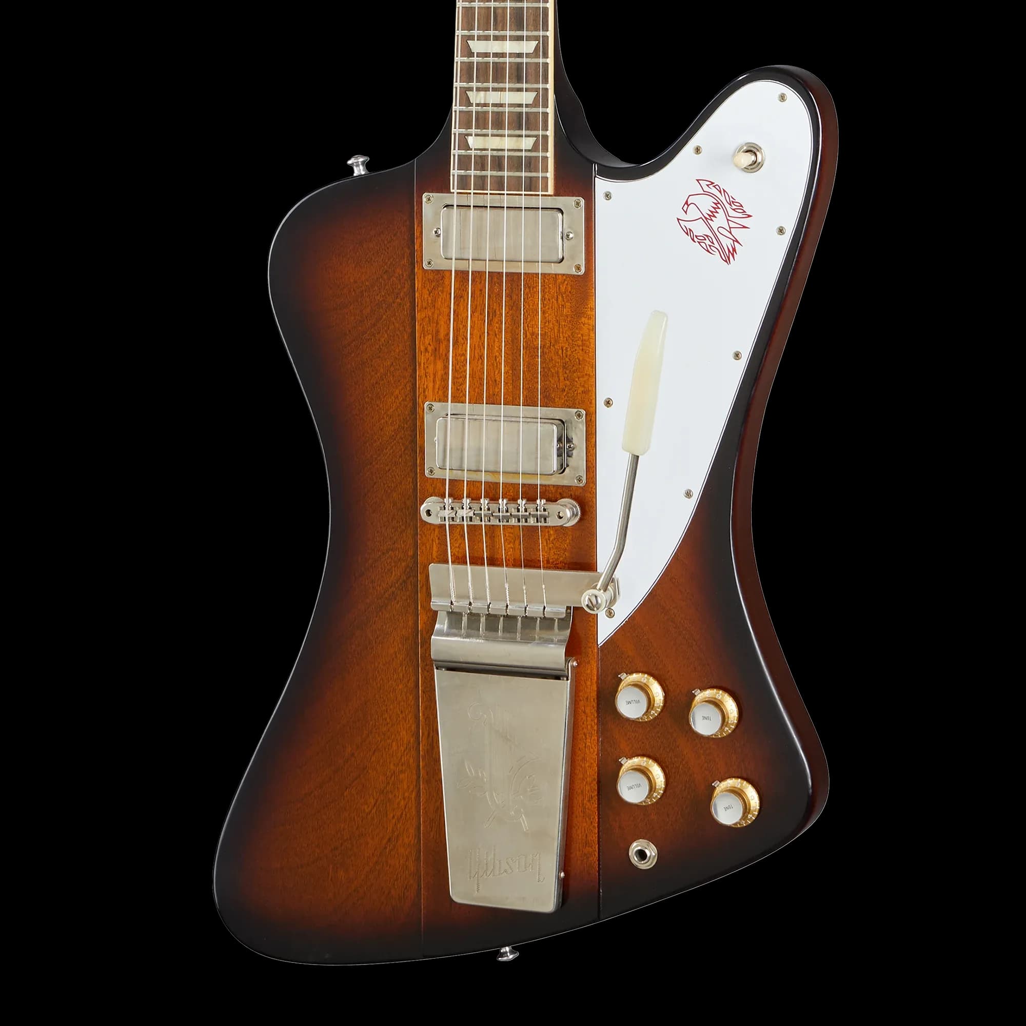 Gibson 1963 Firebird V Reissue, VOS, Vintage Sunburst
