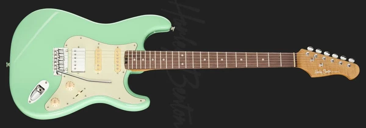 Harley Benton ST-Modern Plus HSS Seafoam Green — photo 2