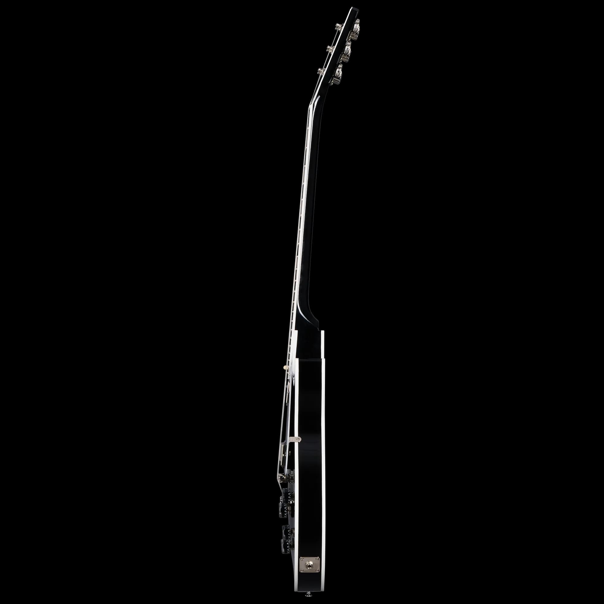 Gibson Les Paul Custom, Nickel Hardware, Ebony, Exclusive — photo 7