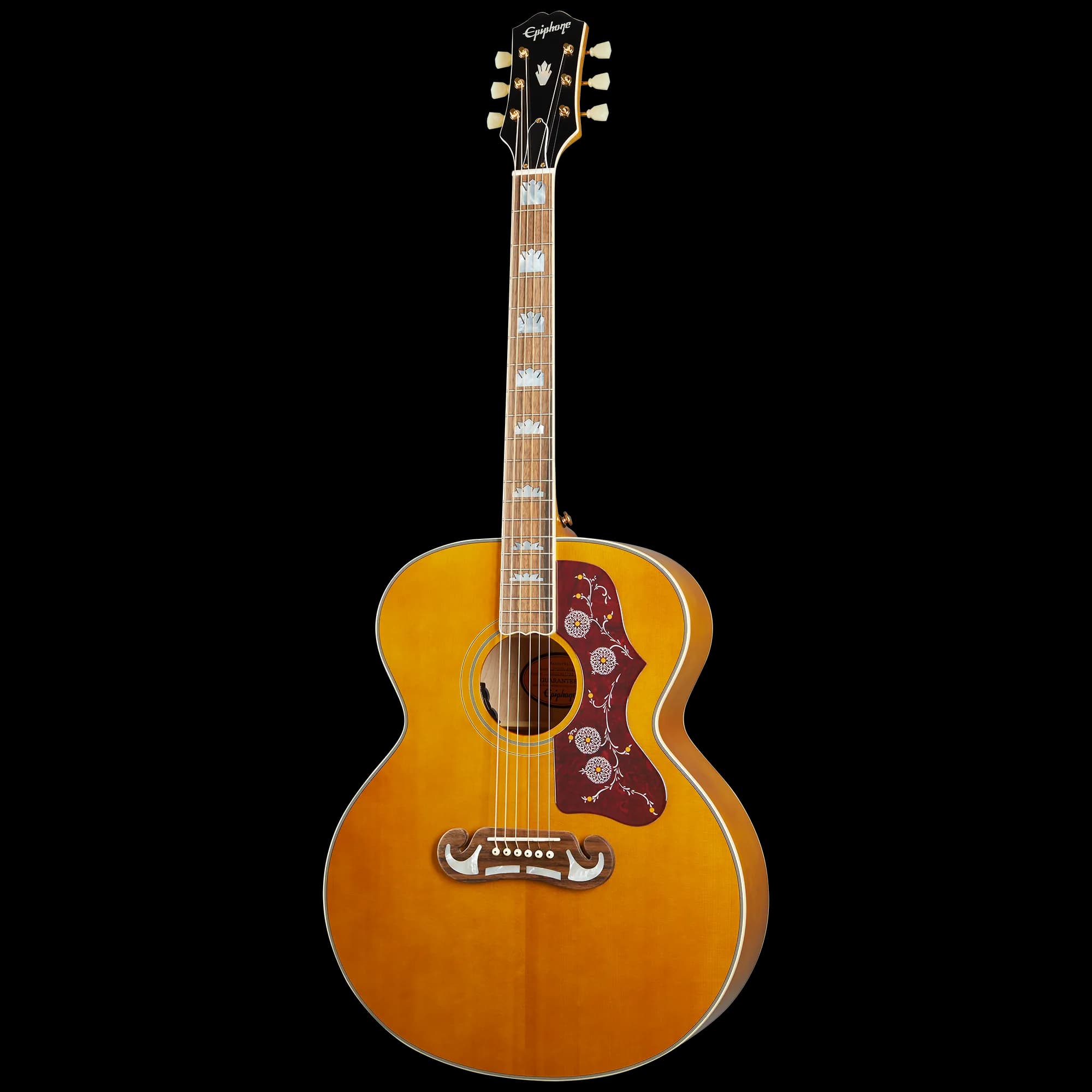 Epiphone J-200, Aged Antique Natural Gloss — photo 3