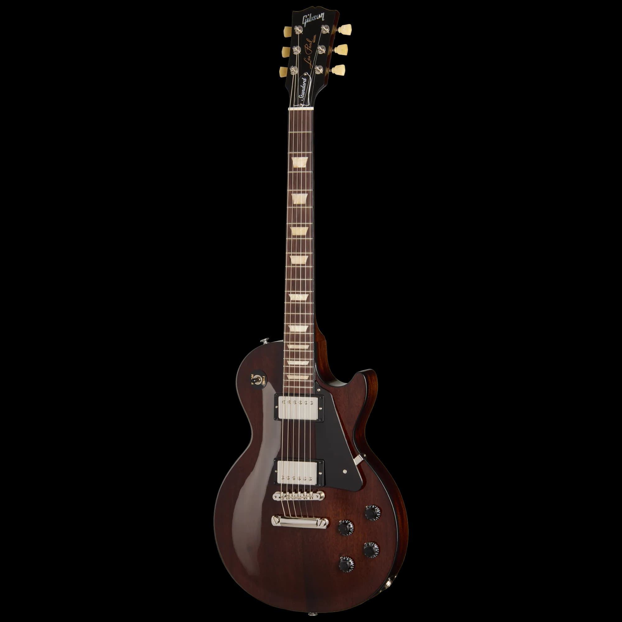 Gibson Les Paul Standard 50s Mahogany Top, Dark Walnut, Exclusive — photo 3