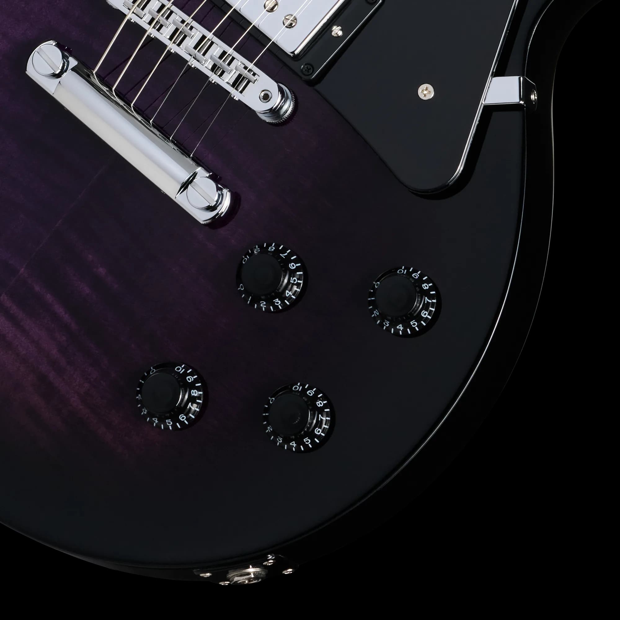 Gibson Les Paul Studio Session, Dark Purple Burst, Exclusive — photo 8