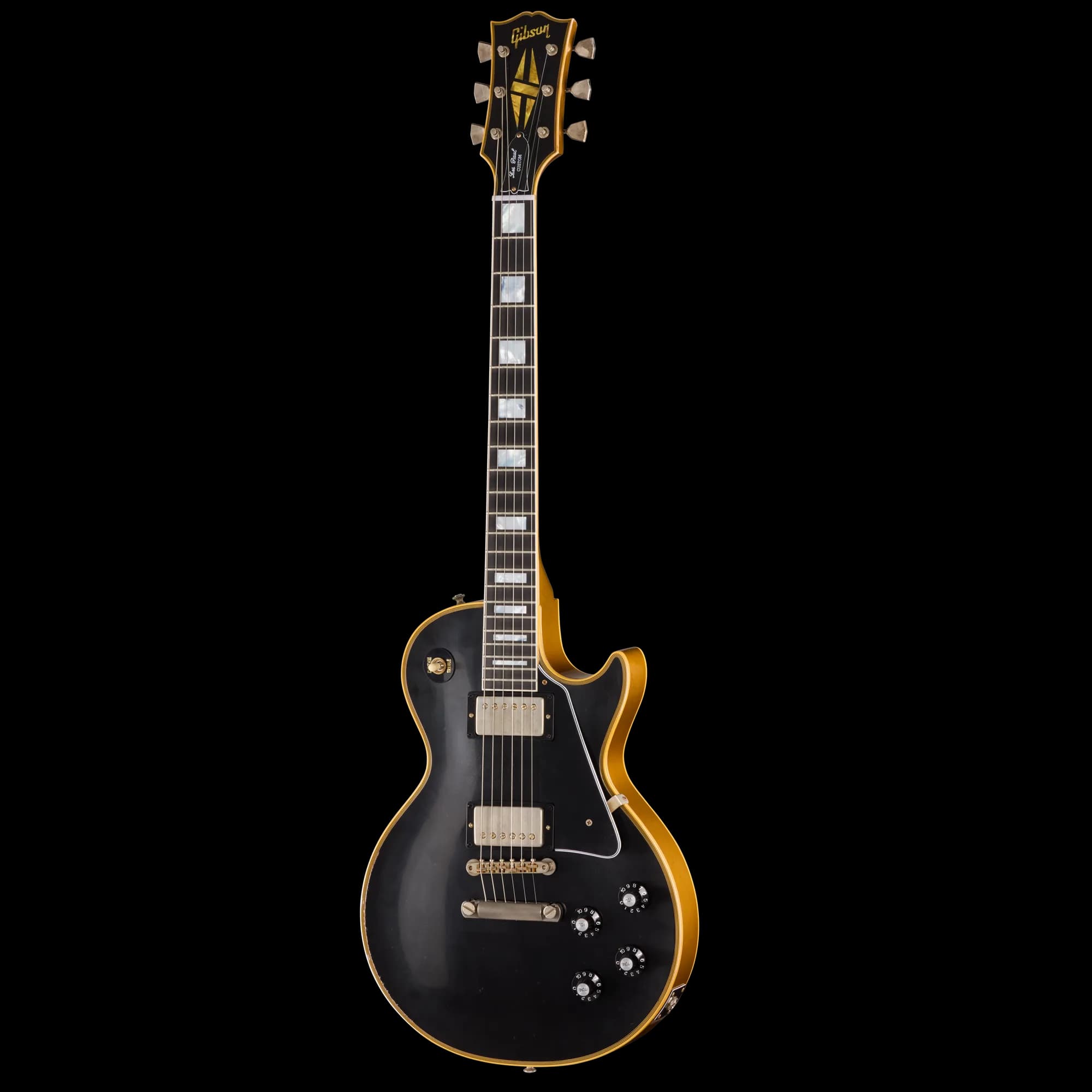 Gibson LE 1968 Les Paul Custom Reissue, Light Aged, Ebony Top — photo 3