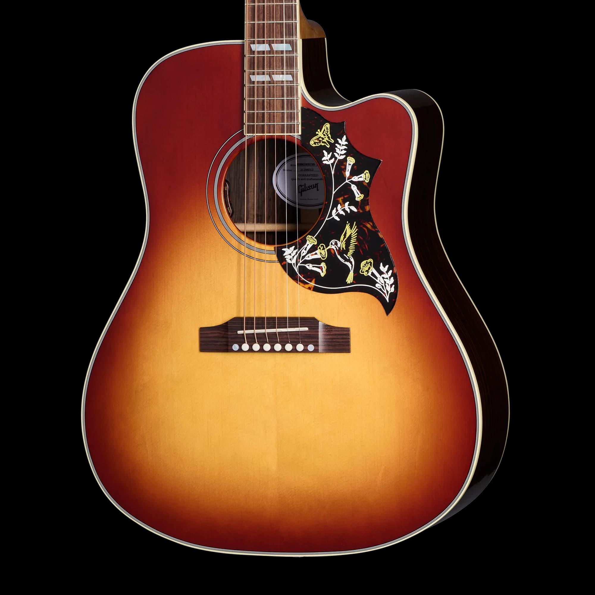 Gibson Hummingbird Standard Rosewood EC, Rosewood Burst