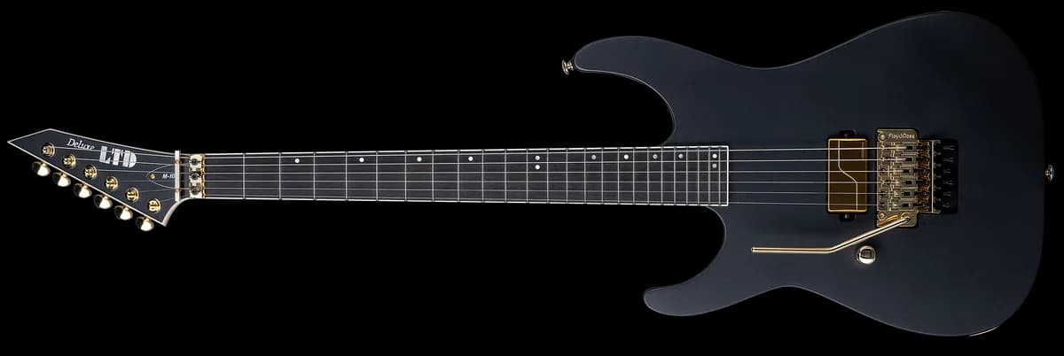 ESP M-1001 Lh Charcoal Metallic Satin
