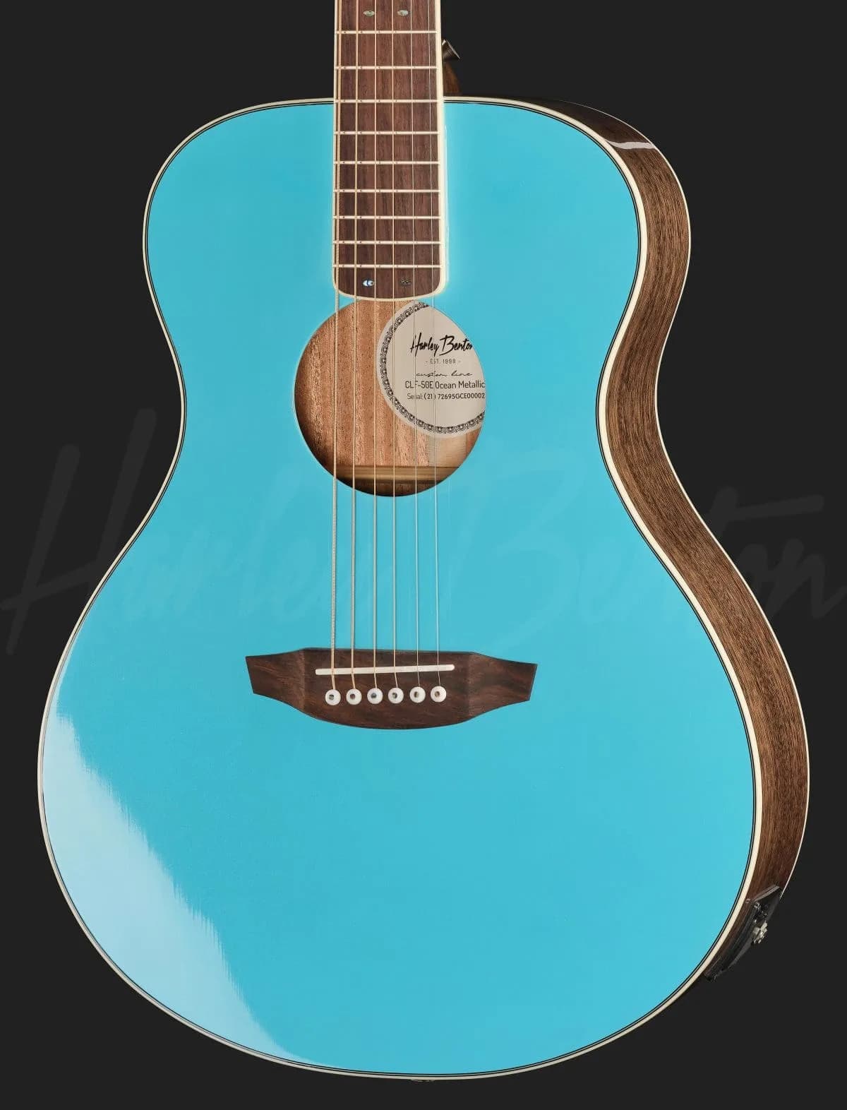 Harley Benton CLF-50E Ocean Metallic — photo 4