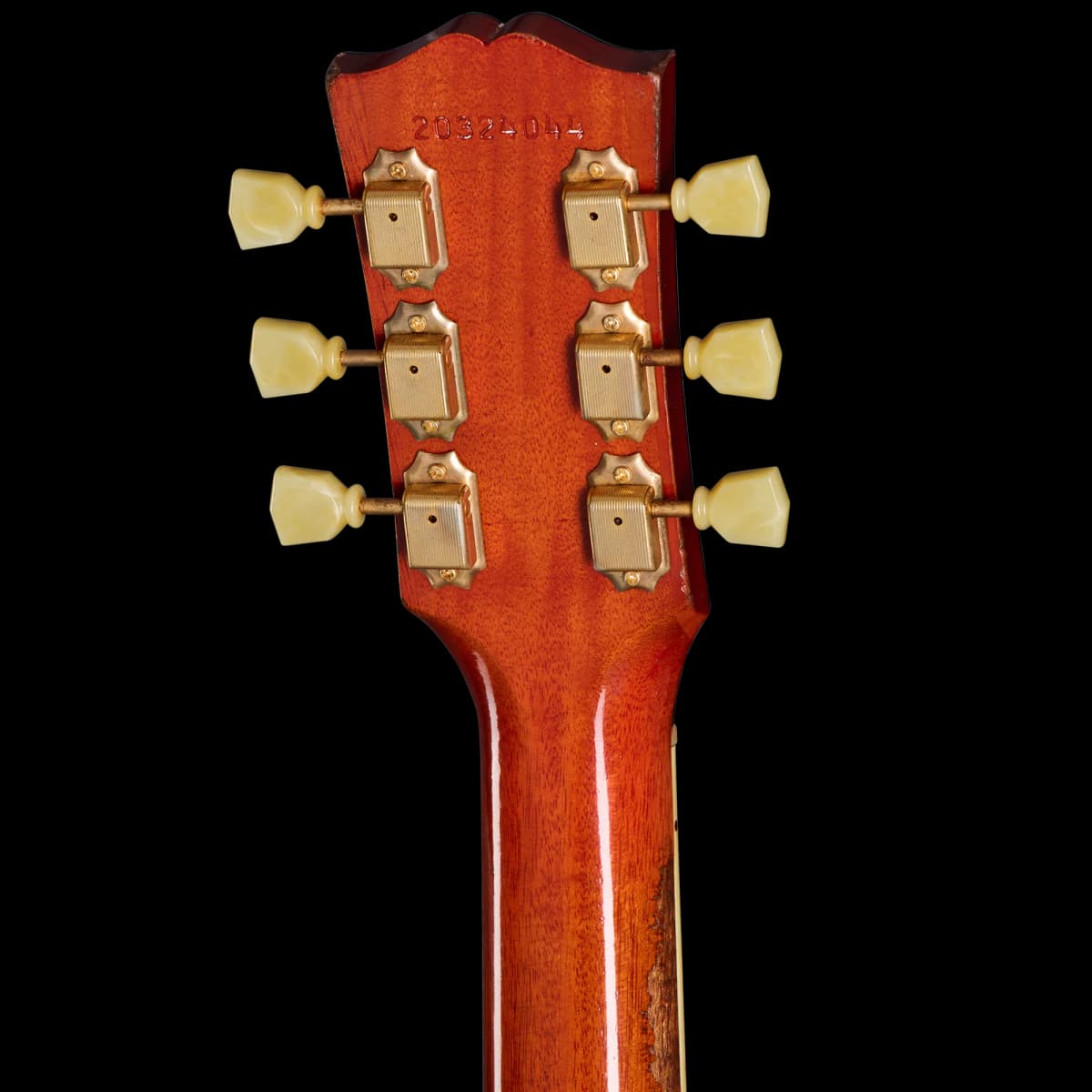 Gibson 1960 Hummingbird Reissue, Heavy Aged, Washed Cherry Sunburst — photo 7