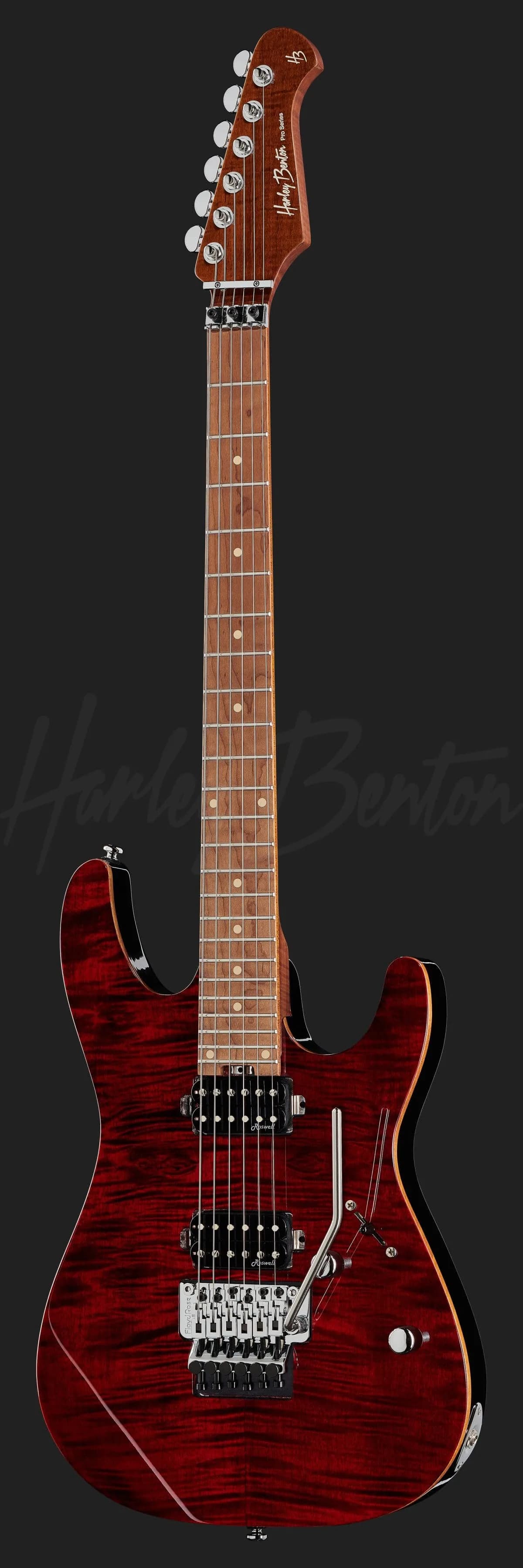 Harley Benton Fusion-III HH FR Roasted FCH — photo 2