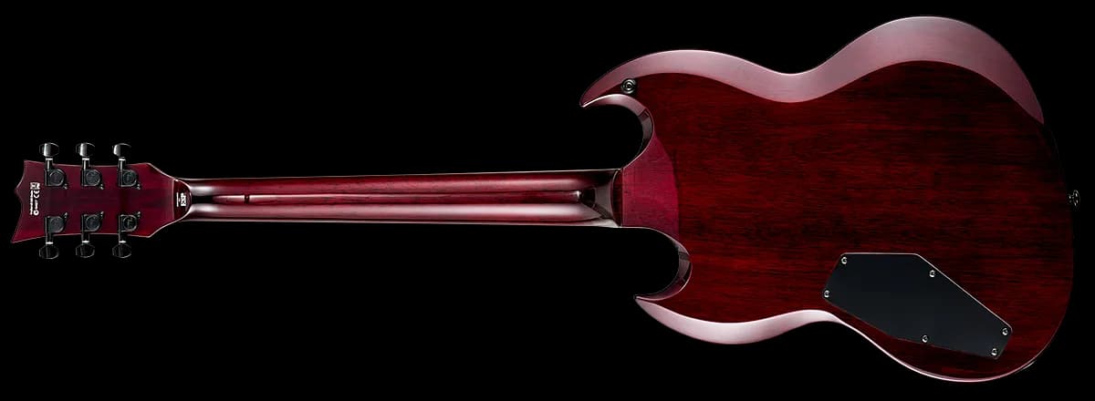 ESP VIPER-256 SEE THRU BLACK CHERRY — photo 2