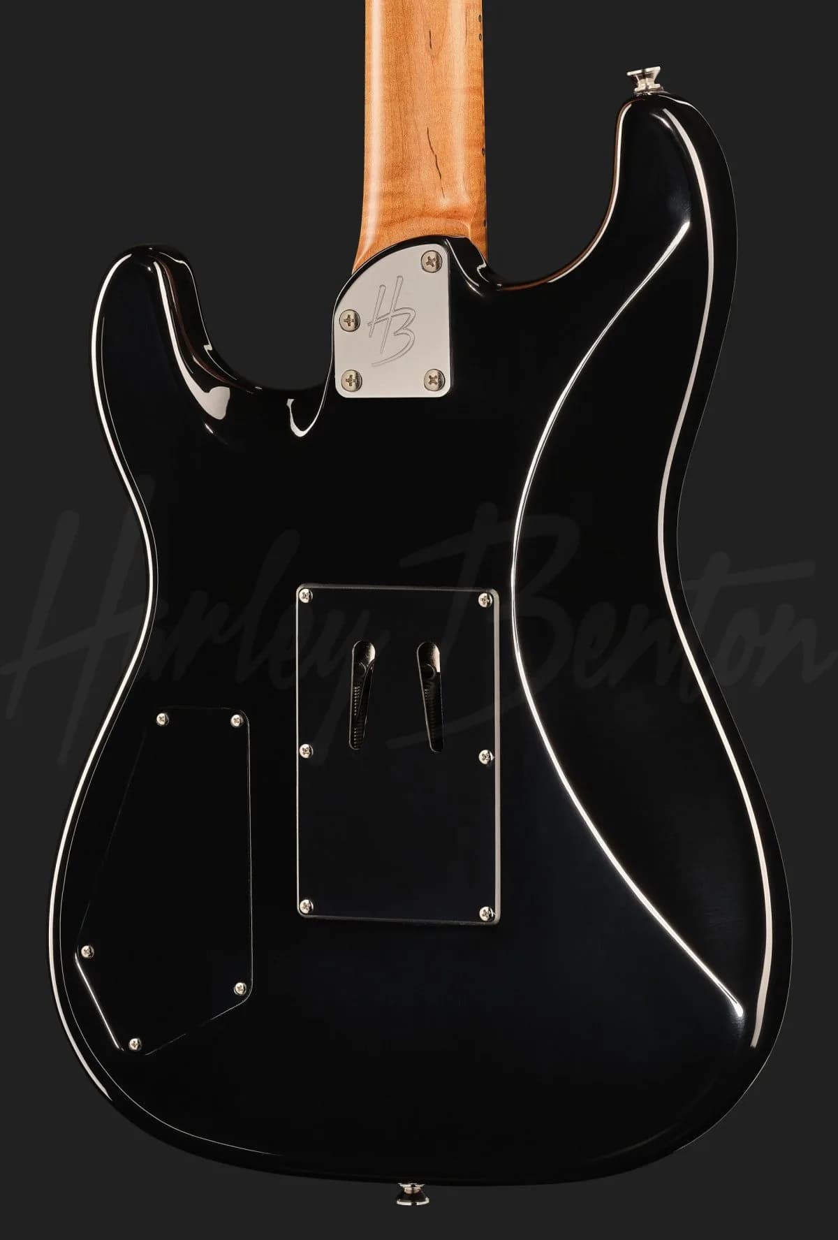 Harley Benton ST-80FR MN Black — photo 5