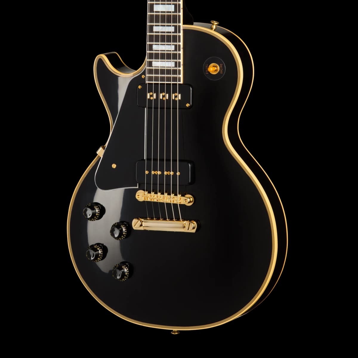 Gibson 1954 Les Paul Custom Reissue, Left-Handed, VOS, Ebony