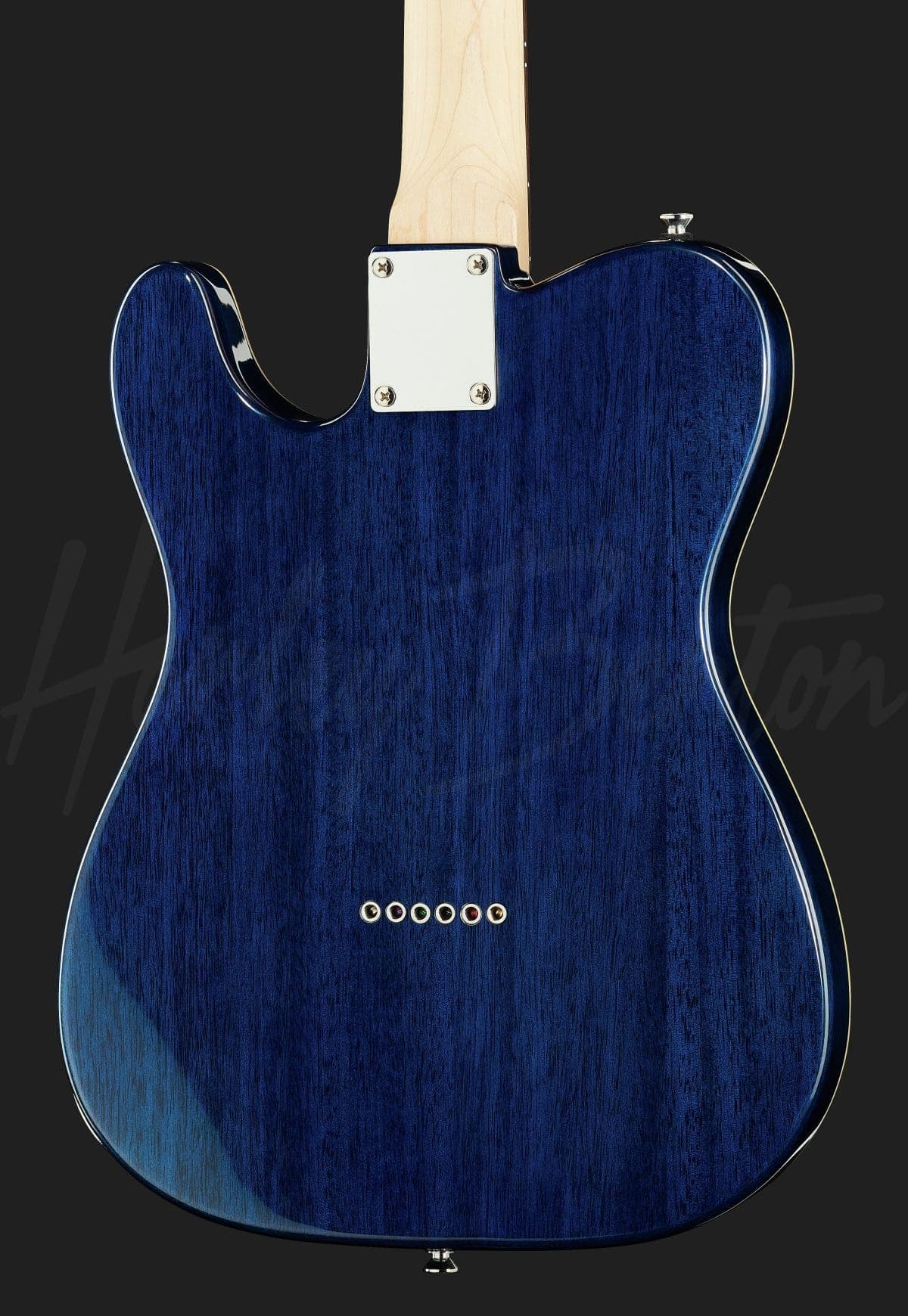 Harley Benton TE-90QM Trans Blue — photo 5
