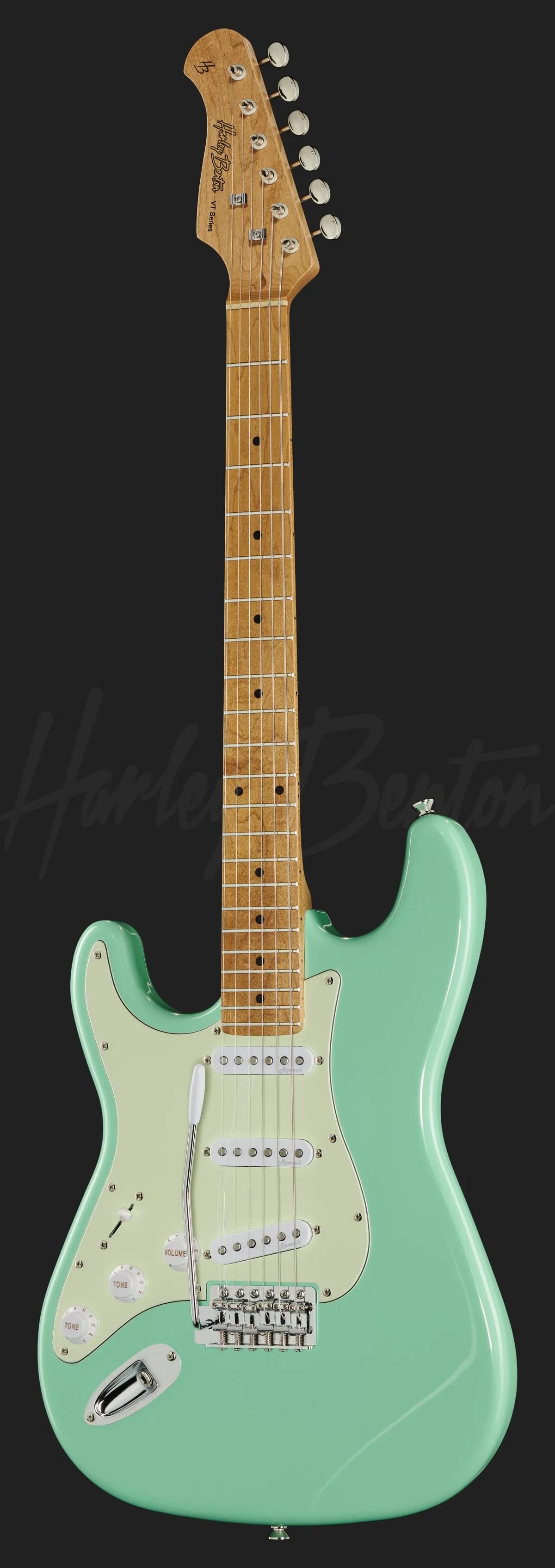 Harley Benton ST-62CC MN LH Seafoam Green — photo 2