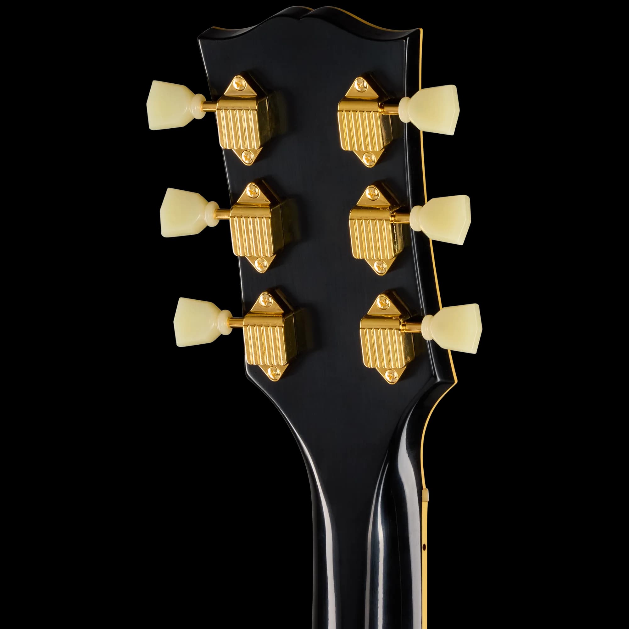 Gibson 1957 Les Paul Custom Reissue 3-Pickup Bigsby VOS, Ebony — photo 6
