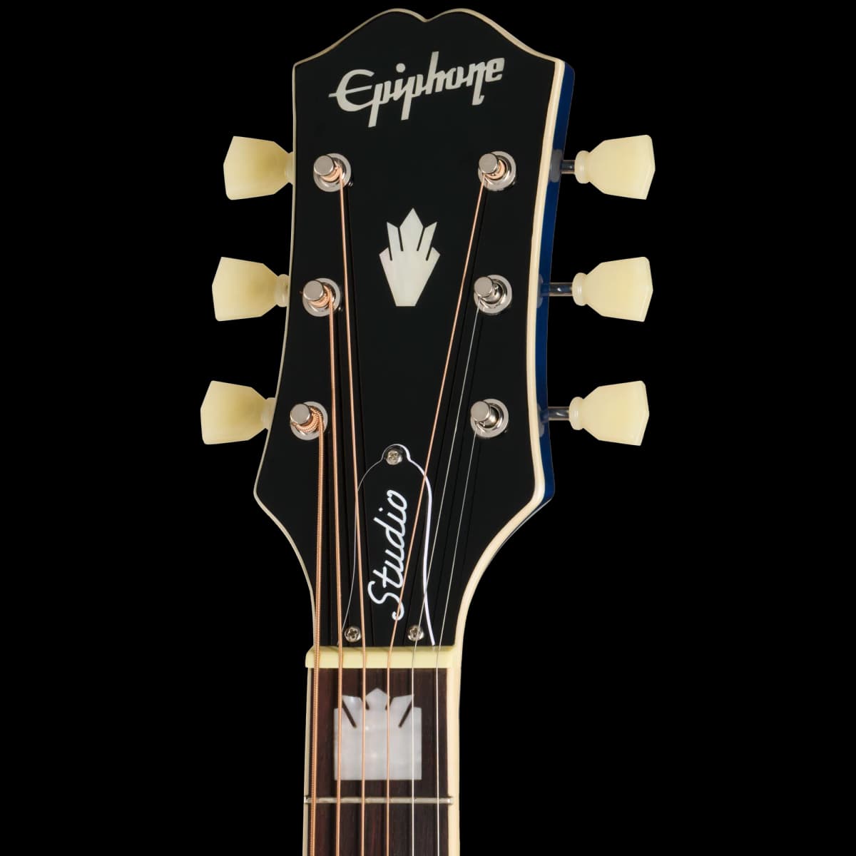 Epiphone J-200 Studio, Blueberry Burst, Exclusive — photo 5
