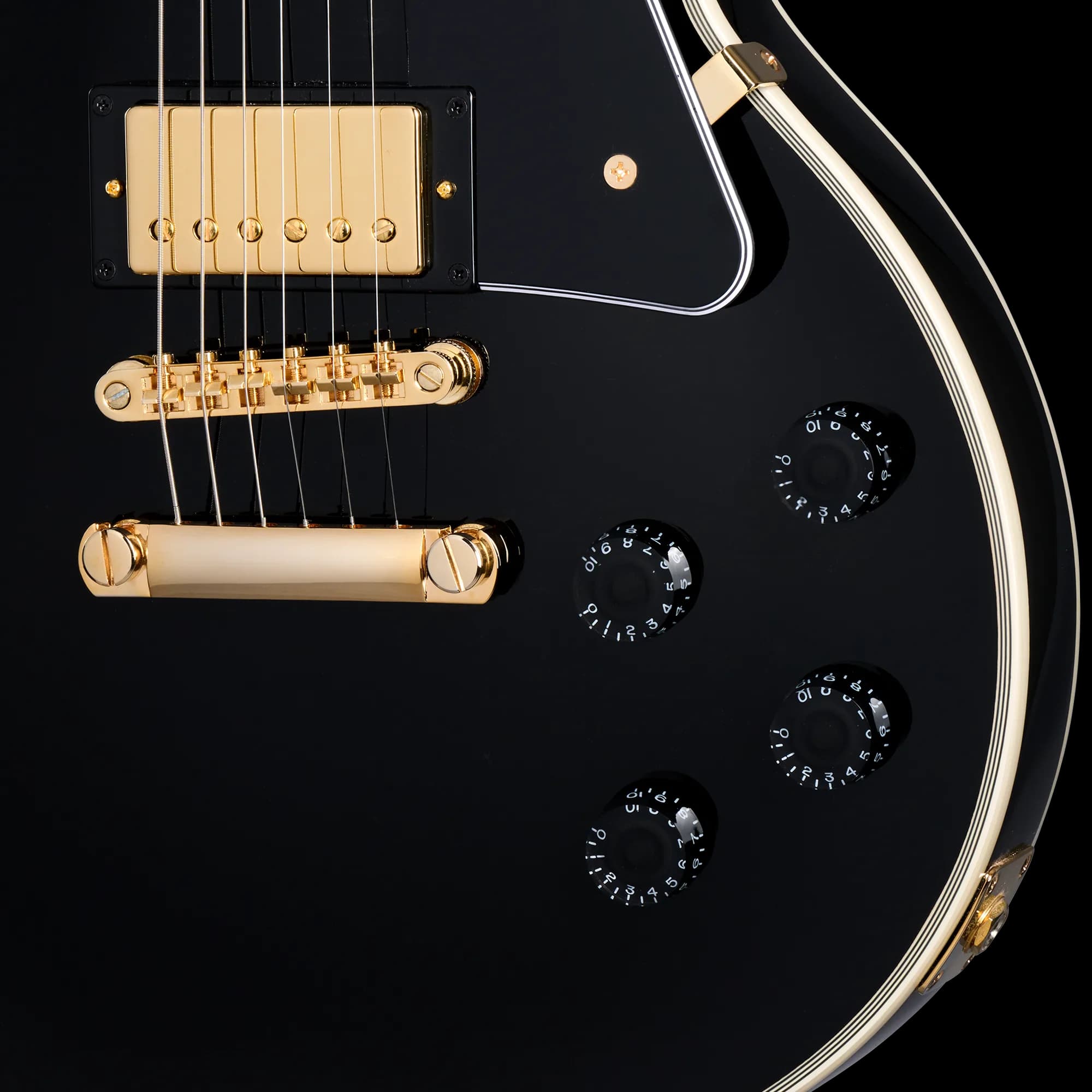 Epiphone IGC Les Paul Custom, Ebony — photo 7