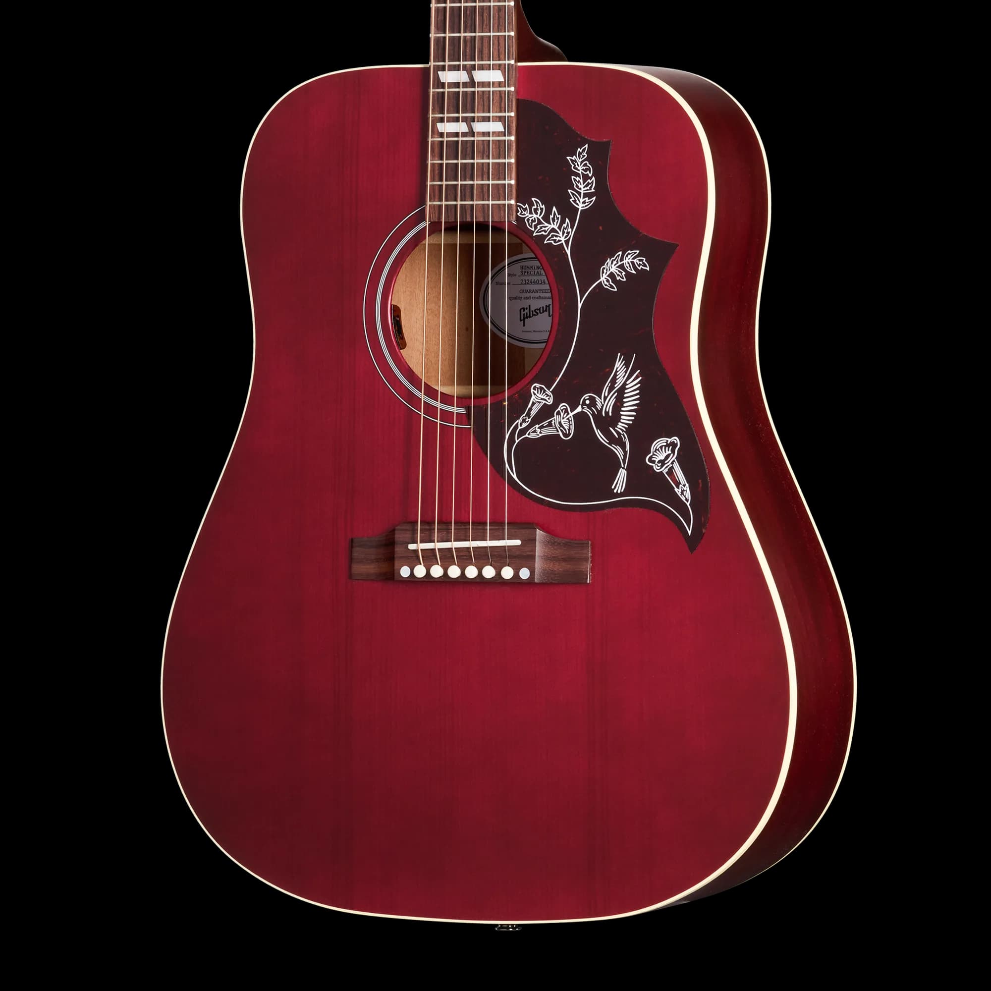 Gibson Hummingbird Special, Satin Wine Red