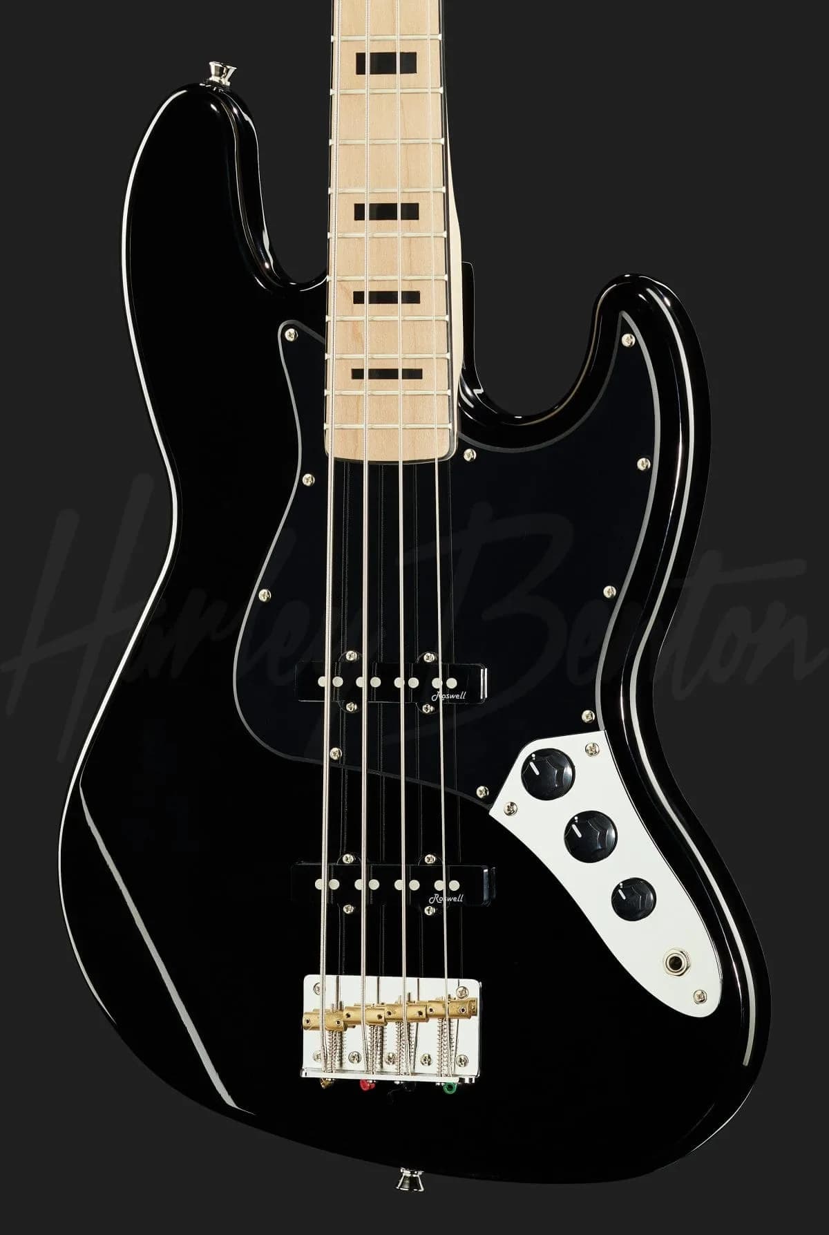 Harley Benton JB-75MN Black — photo 4