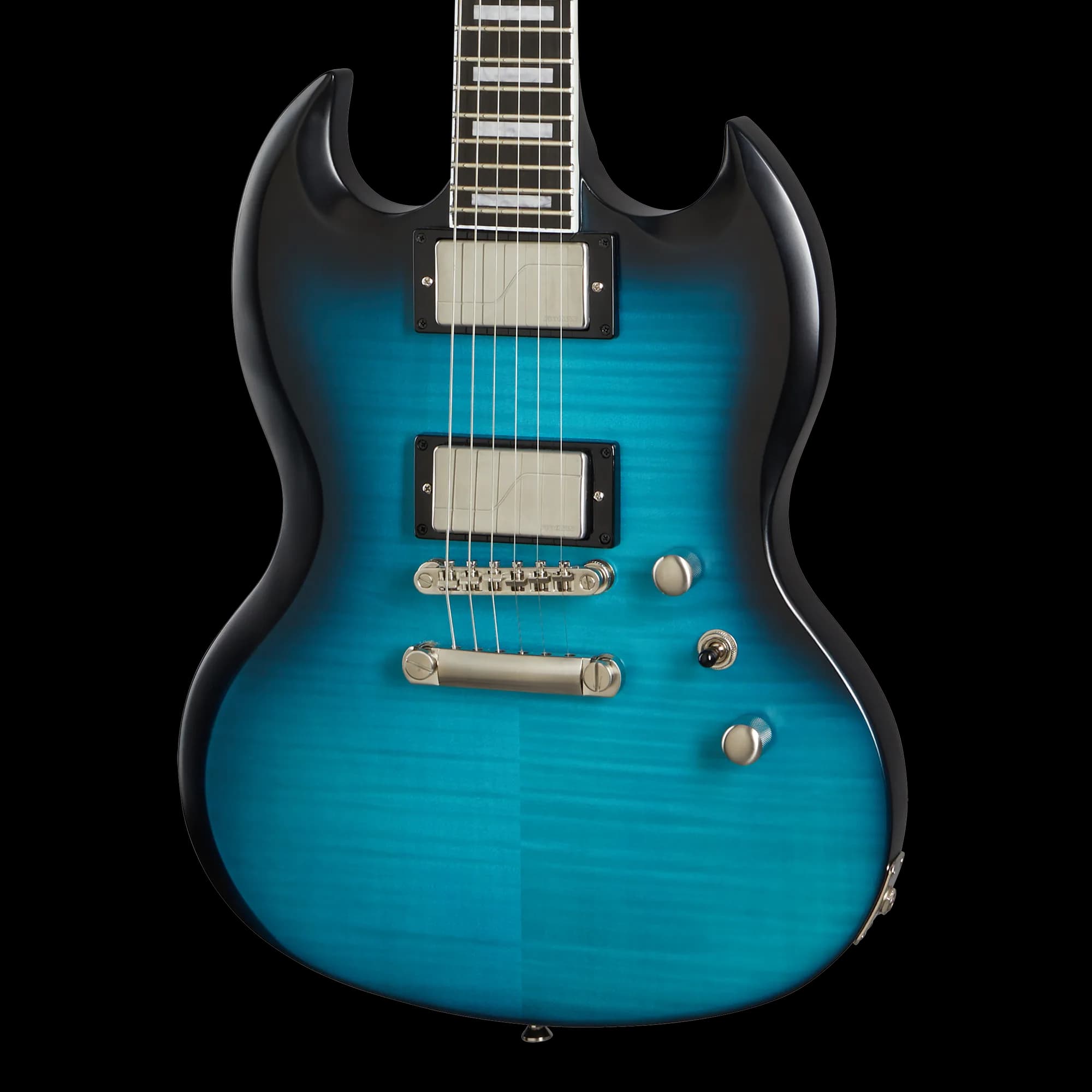 Epiphone SG Prophecy, Blue Tiger Aged Gloss