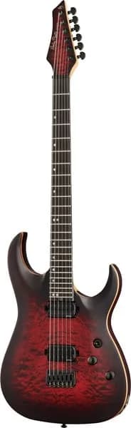 Harley Benton Amarok-BT BKRD Quilted Burst