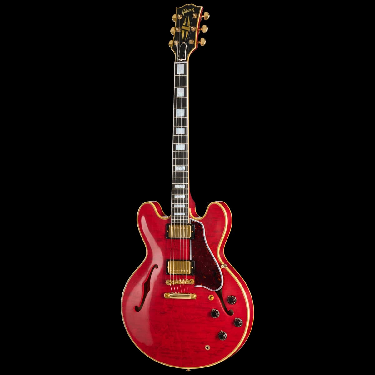 Gibson LE 1960 ES-355 Reissue with Figured Maple, Light Aged, Sixties Cherry — photo 3