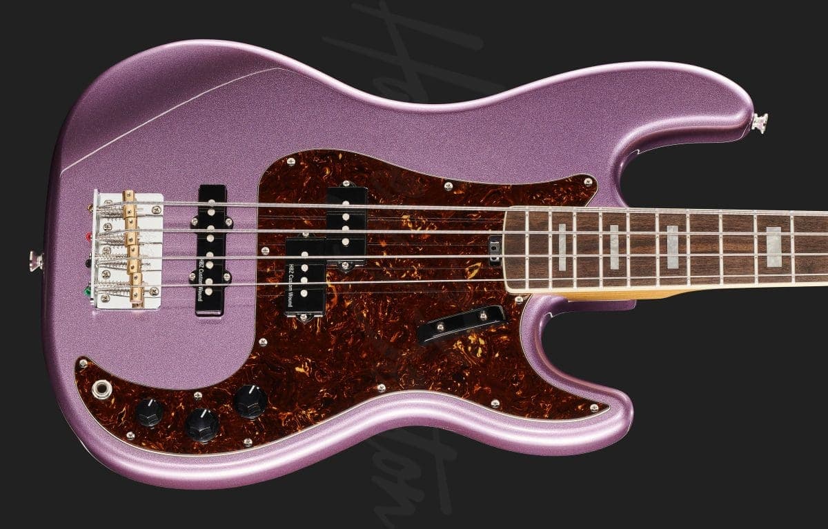 Harley Benton MV-4PJ Burgundy Mist — photo 4