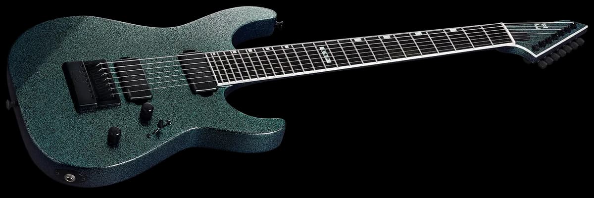 ESP E-II M-II 7 Baritone Evertune GRANITE SPARKLE — photo 3